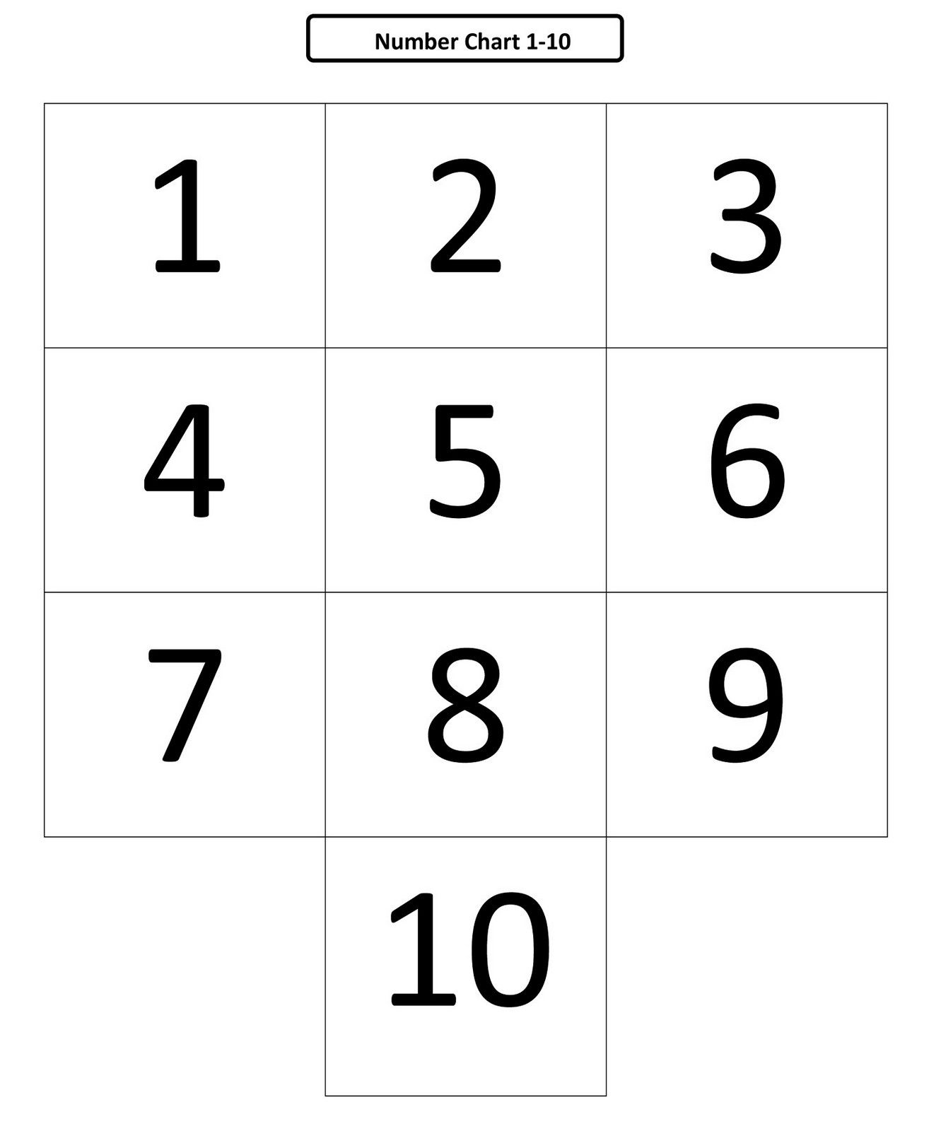 Free Printable Numbers 1 To 10 Download Free Printable Numbers 1 To 10 Png Images Free Worksheets On Clipart Library