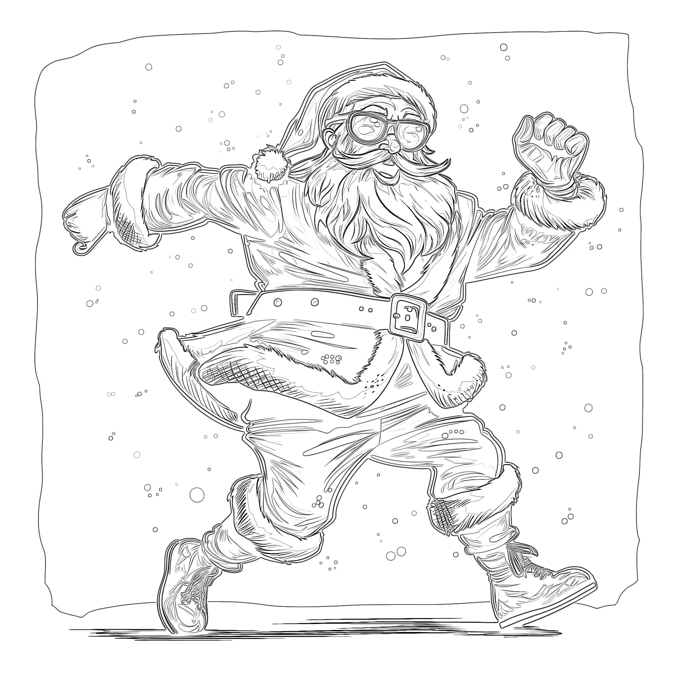 Free Printable Pictures Of Santa Claus Coloring Pages Mimi Panda
