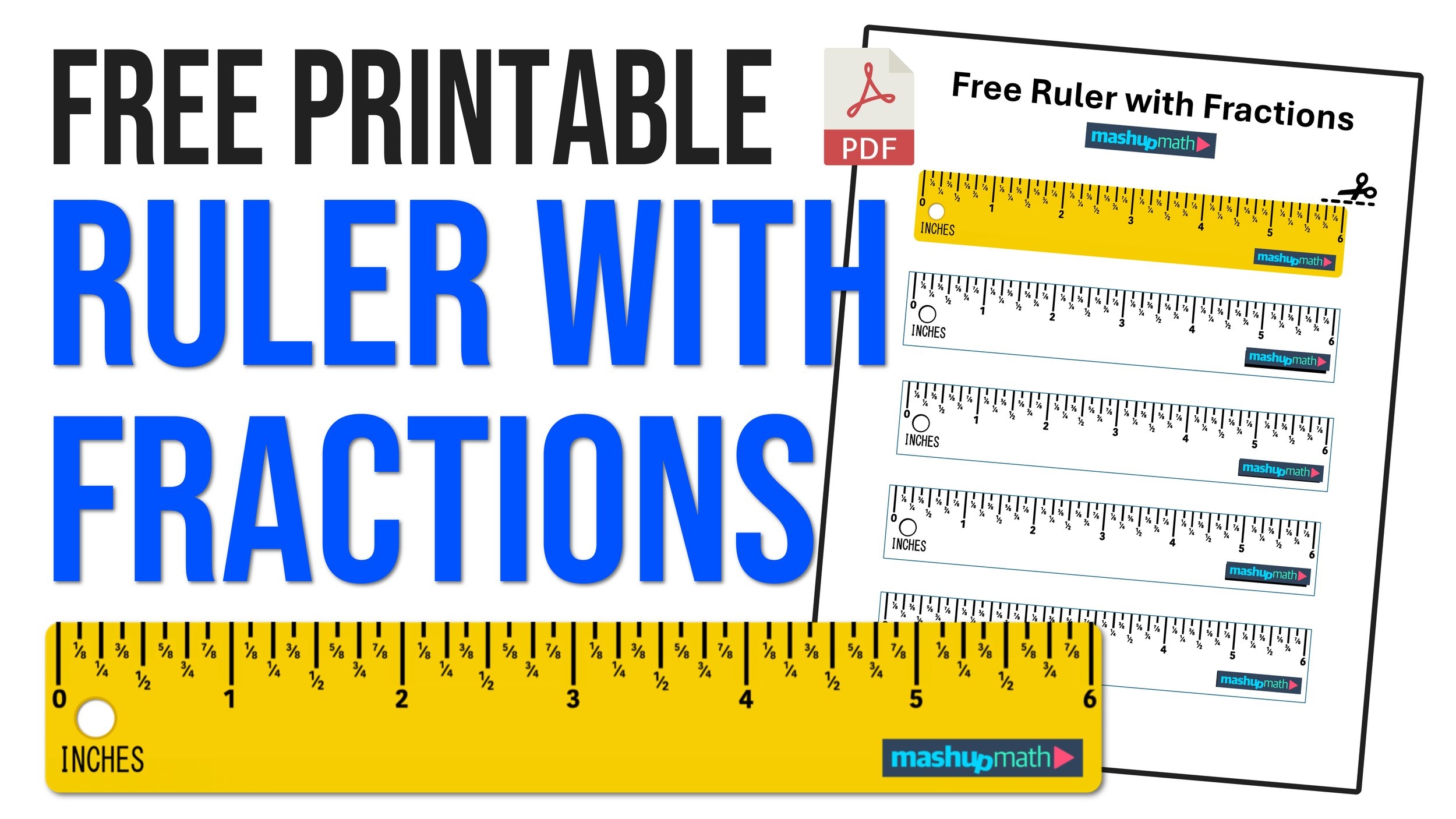 Free Printable Printable Ruler