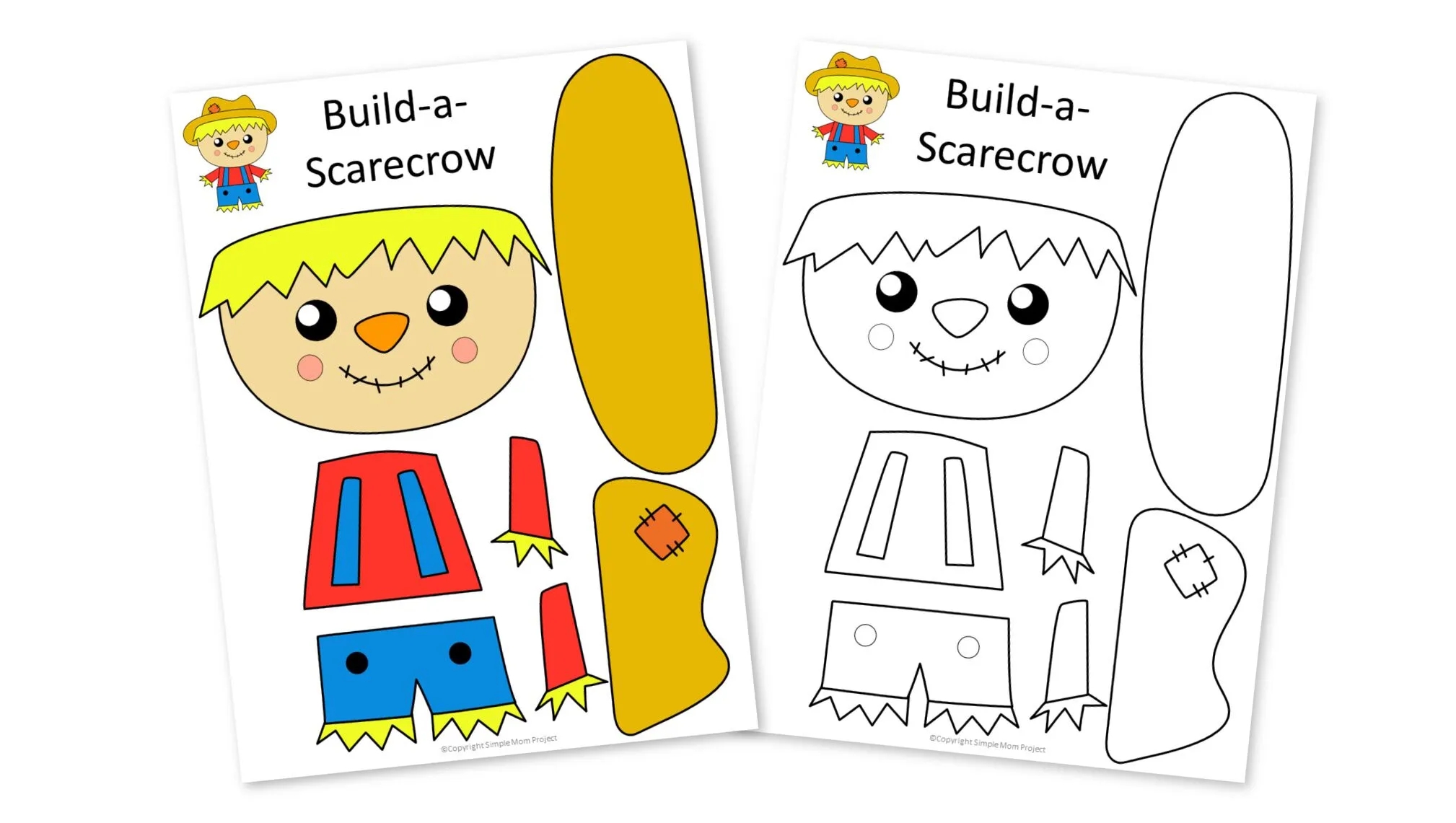 Free Printable Scarecrow Pattern