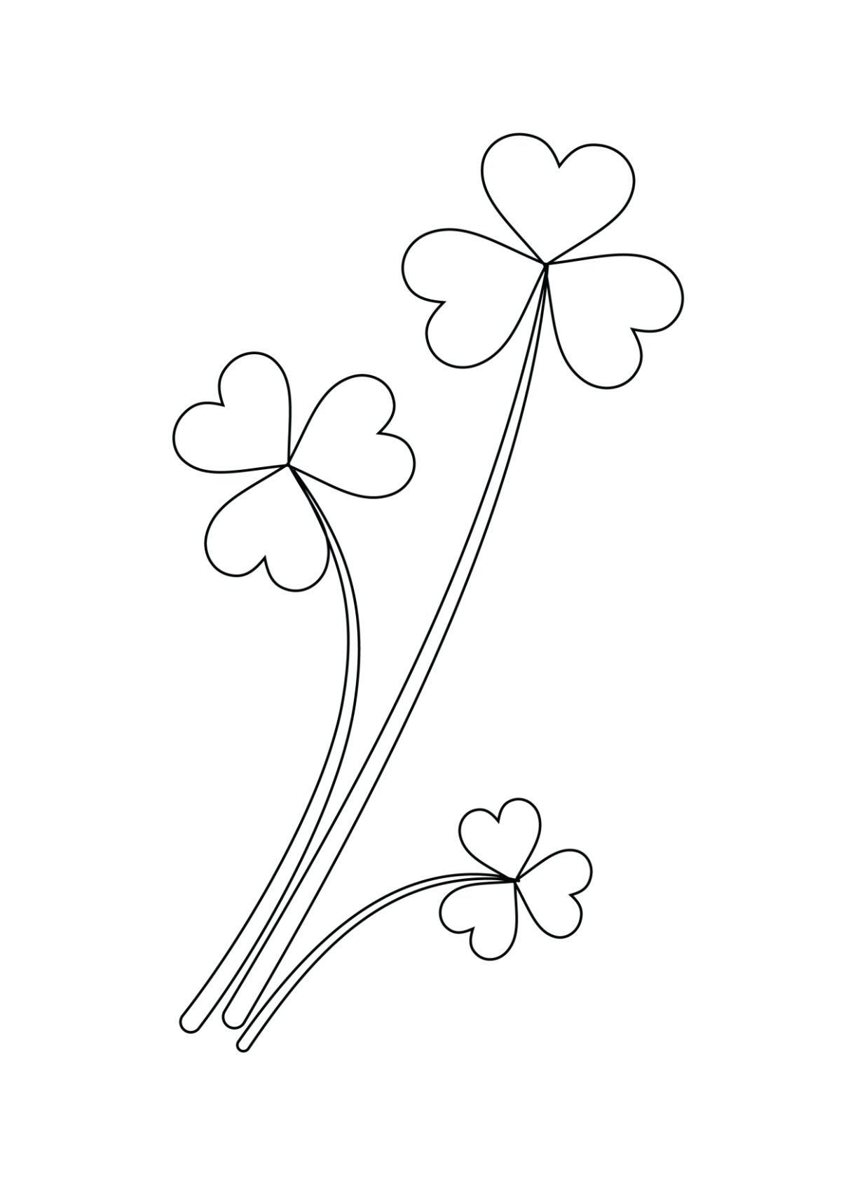 Free Printable Shamrock Stencil