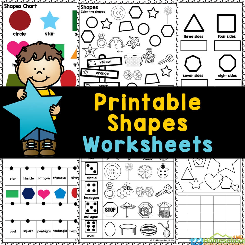 Free Printable Worksheets For Shapes