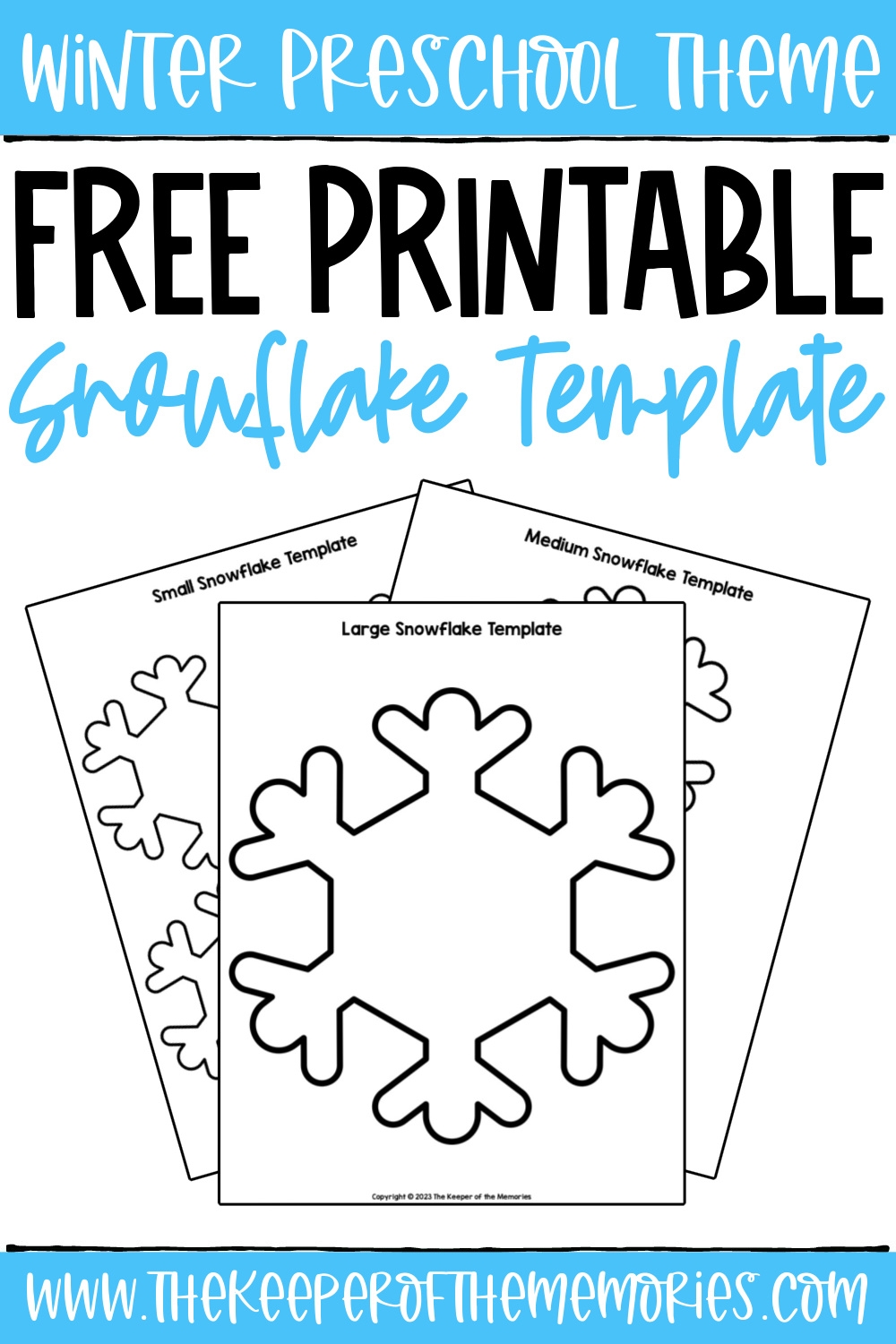 Free Snowflake Printable