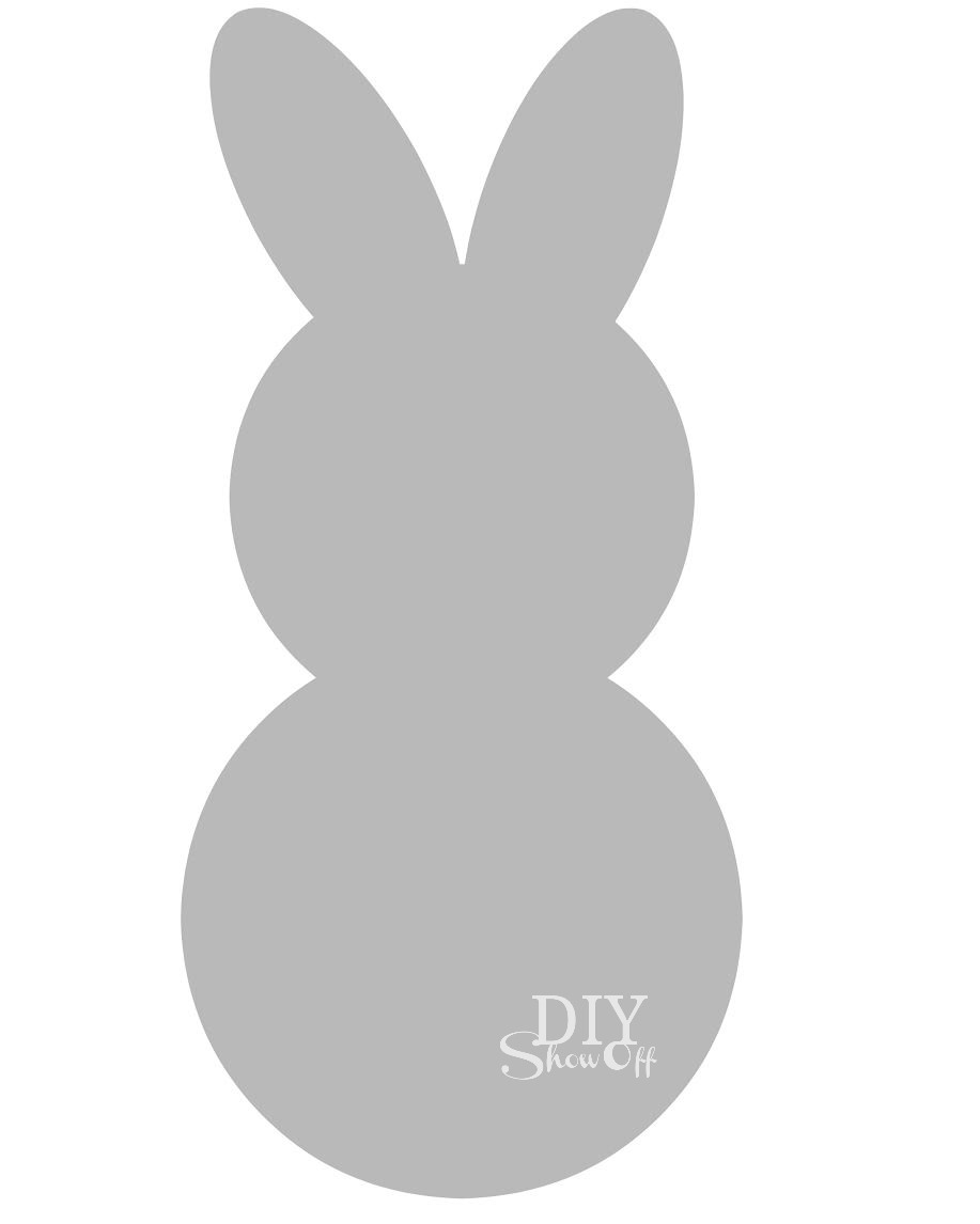 Free Printable Snuggle Bunny Pattern diyshowoff DIY Show Off 