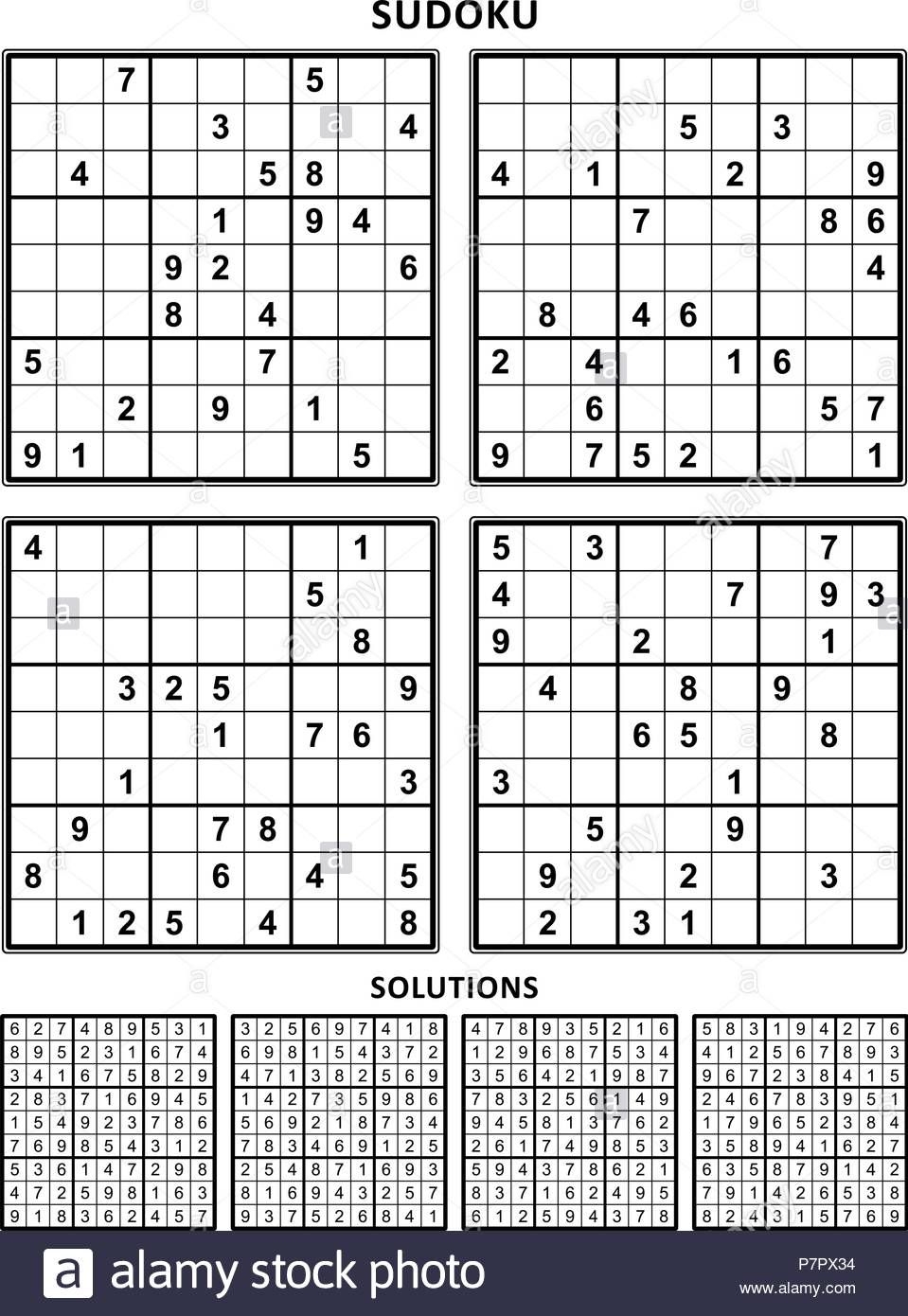 Free Printable Medium Sudoku