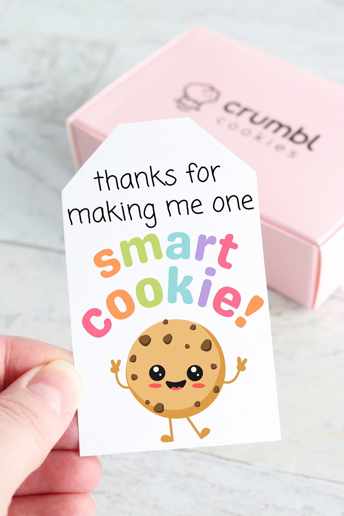Cookie Teacher Appreciation Printable Free