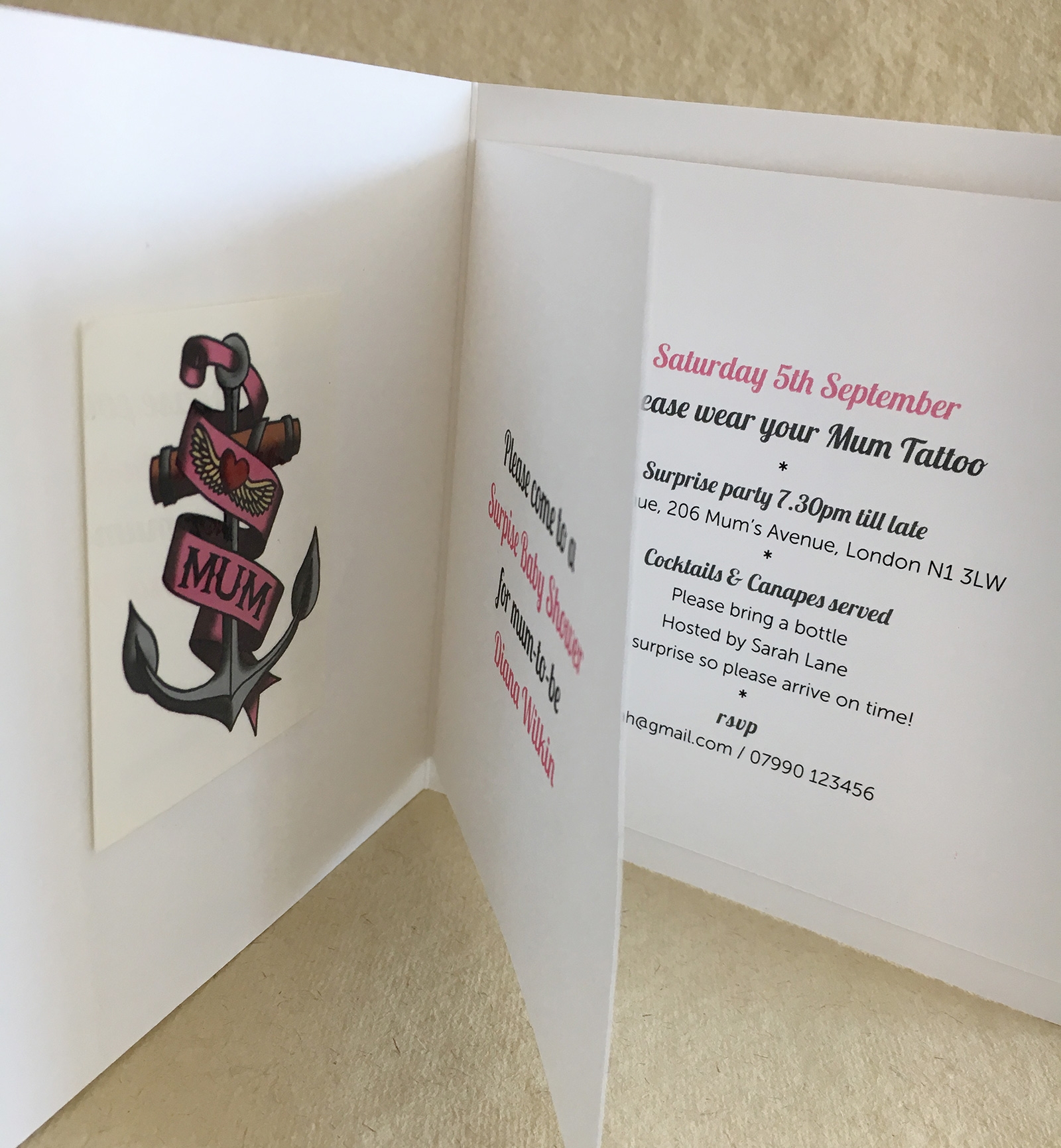 Free Printable Card Inserts