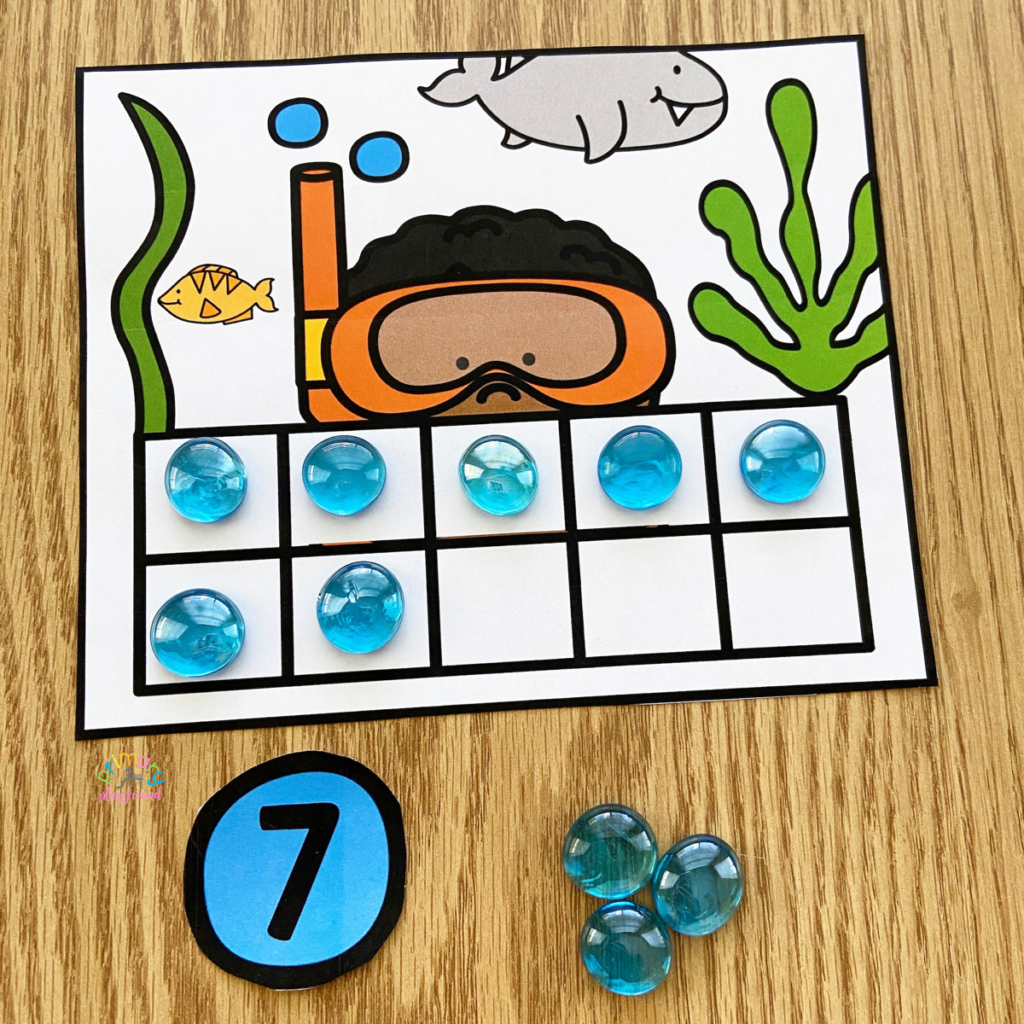 Free Printable Ten Frame Practice Primary Playground