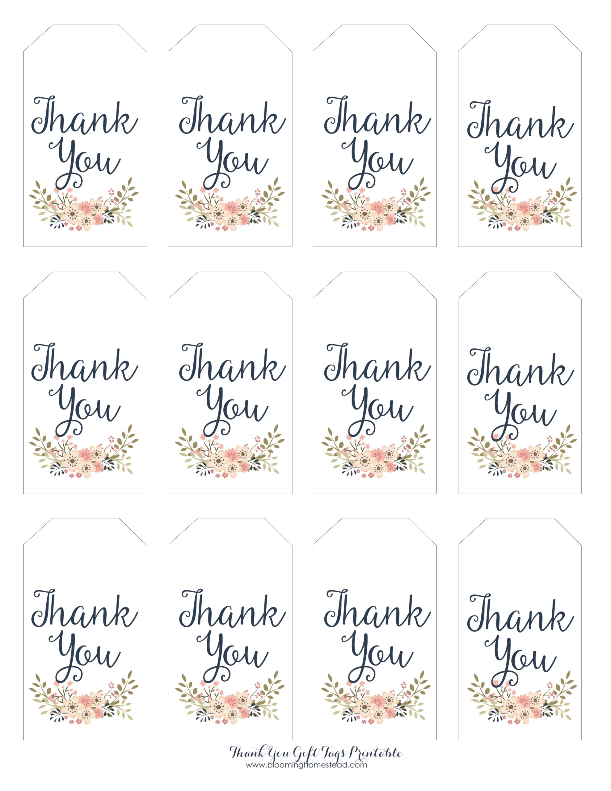 Free Printable Thank You For Coming Gift Tags Download Free Printable Thank You For Coming Gift Tags Png Images Free Worksheets On Clipart Library