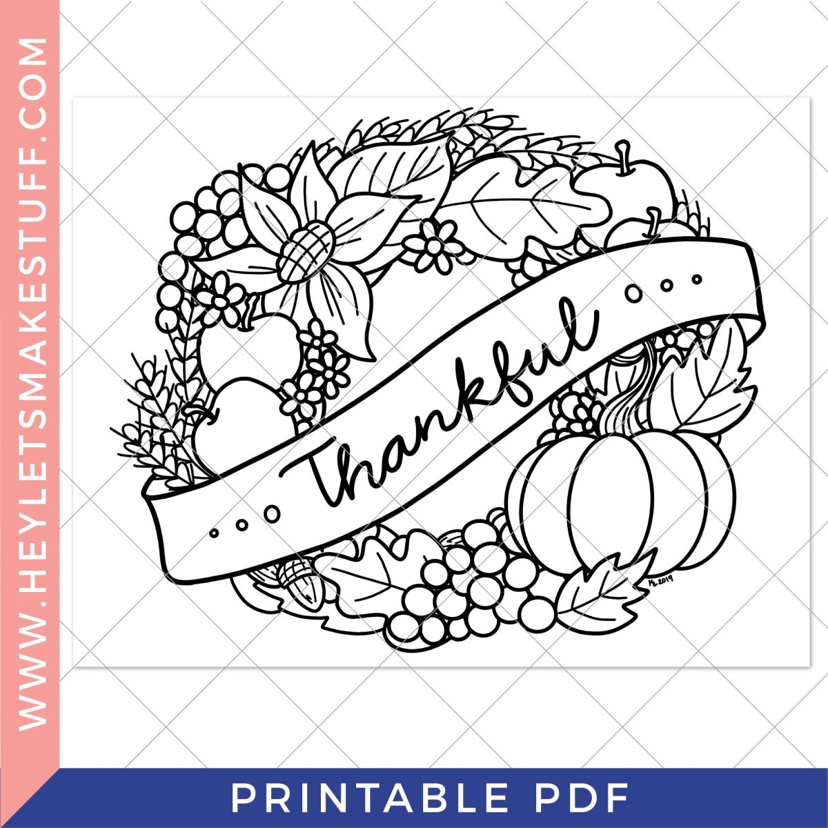 Thanksgiving Coloring Pages Free Printable Pdf