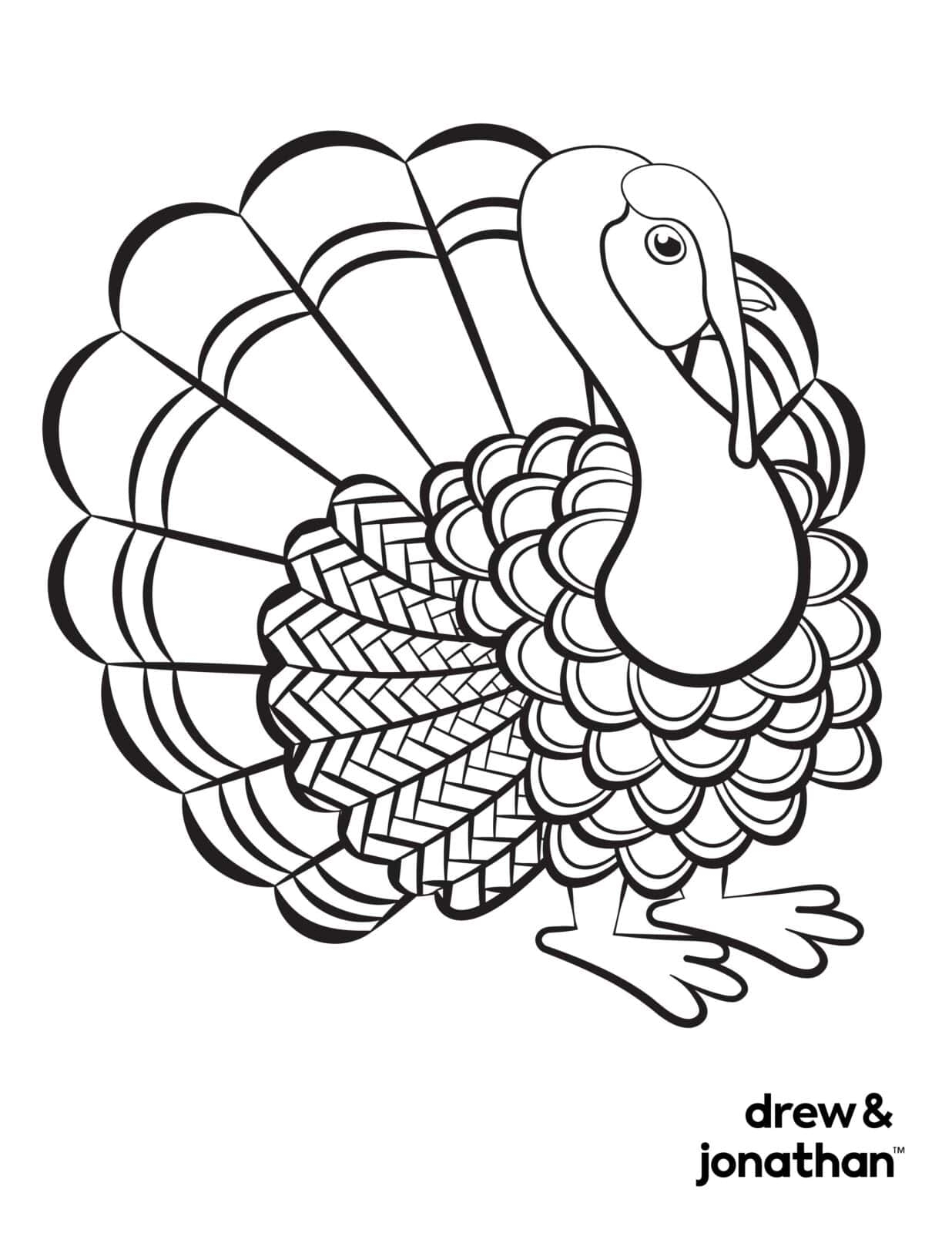 Free Thanksgiving Printable Coloring Pages