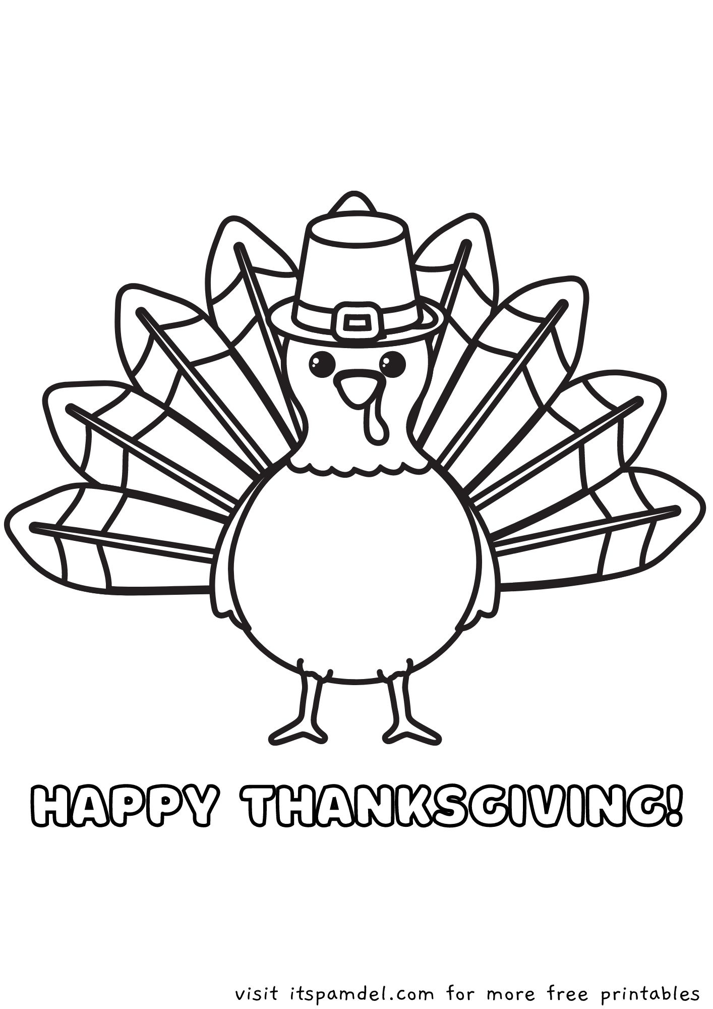 Free Printable Thanksgiving Coloring Pages For Kids Its Pam Del Worksheets Library