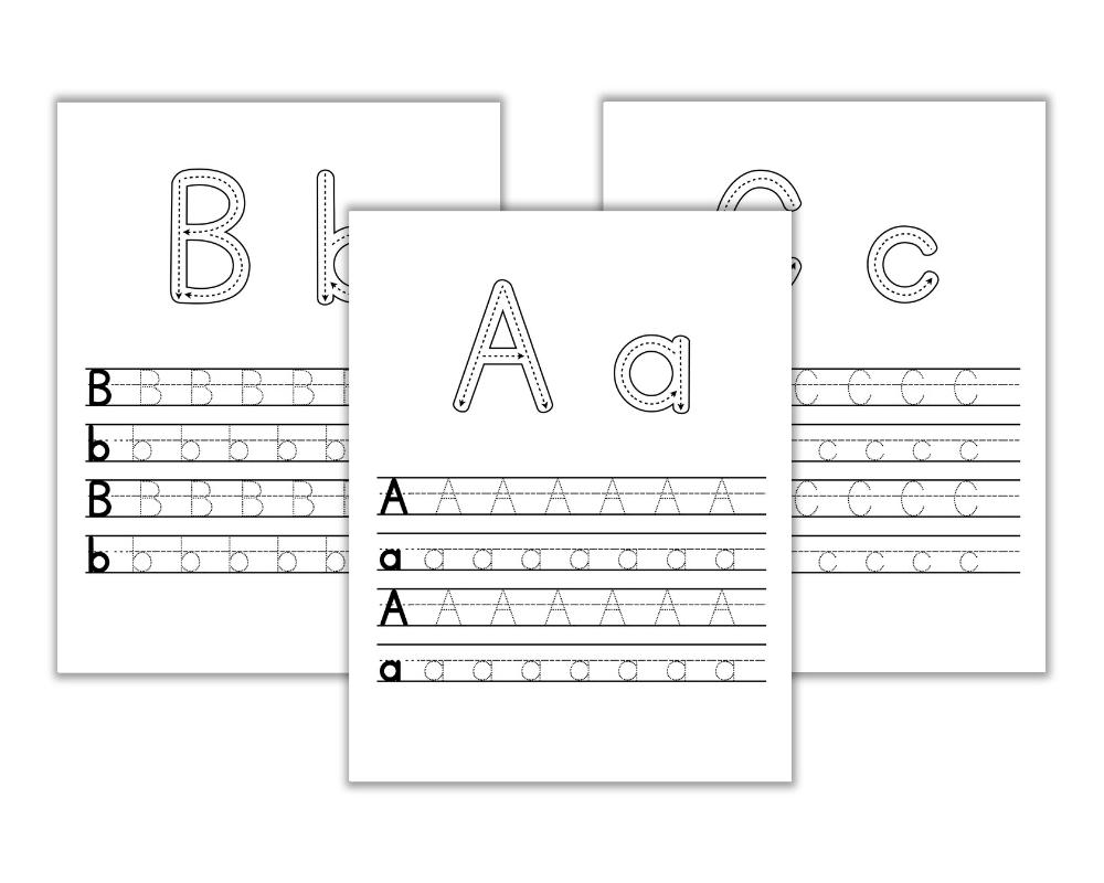 Free Lowercase Alphabet Printables