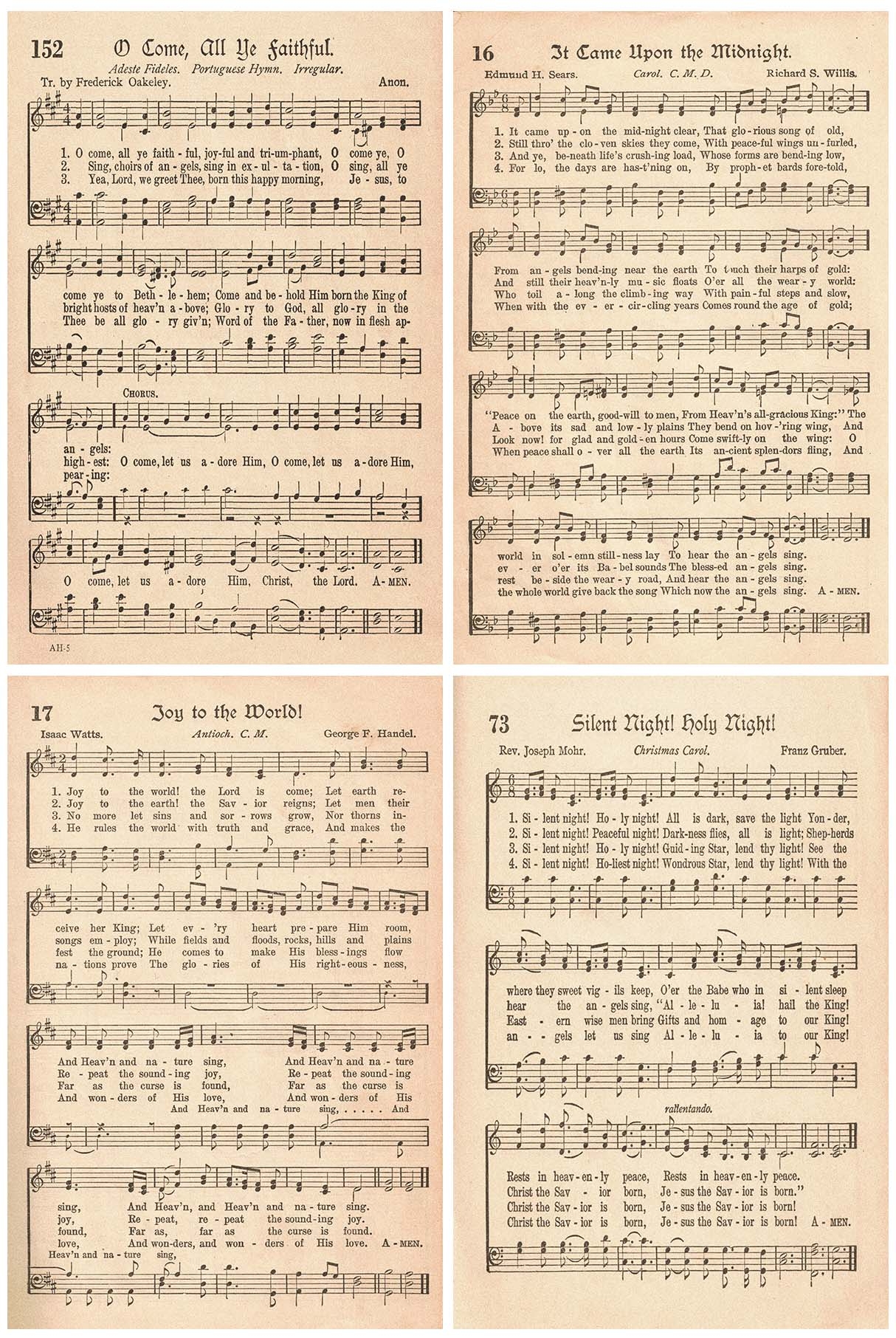 Free Christmas Sheet Music Printable