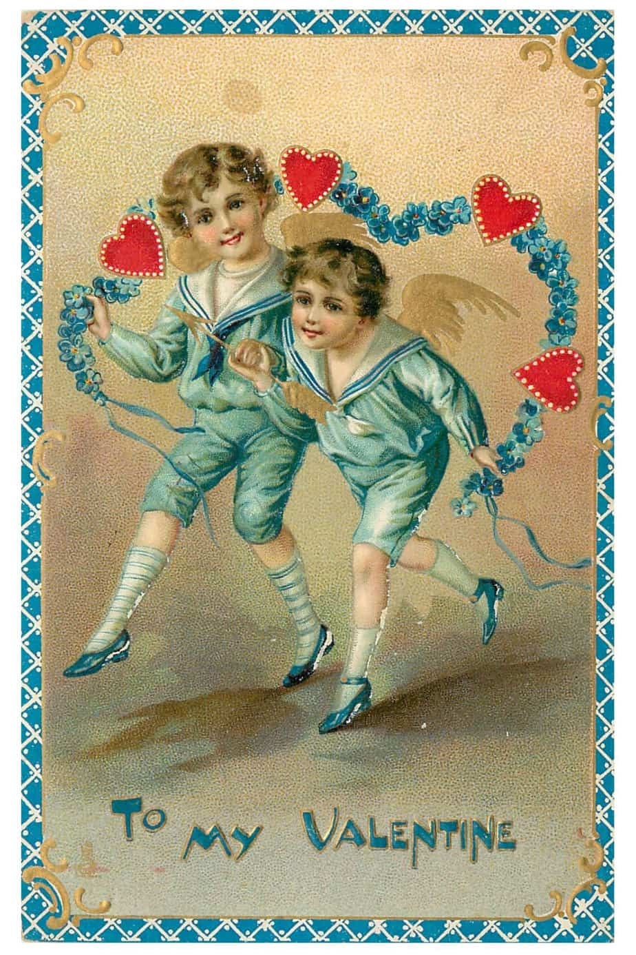 Free Printable Vintage Valentines Salt In My Coffee