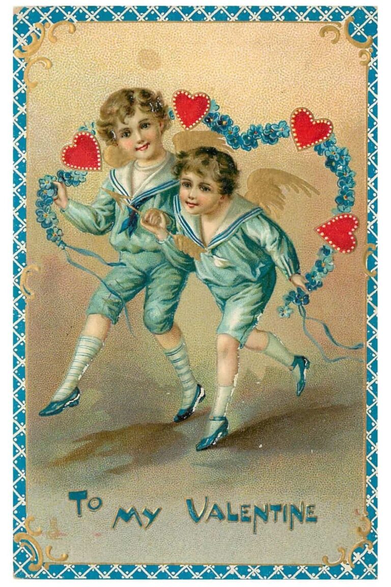 Free Printable Vintage Valentines Salt In My Coffee