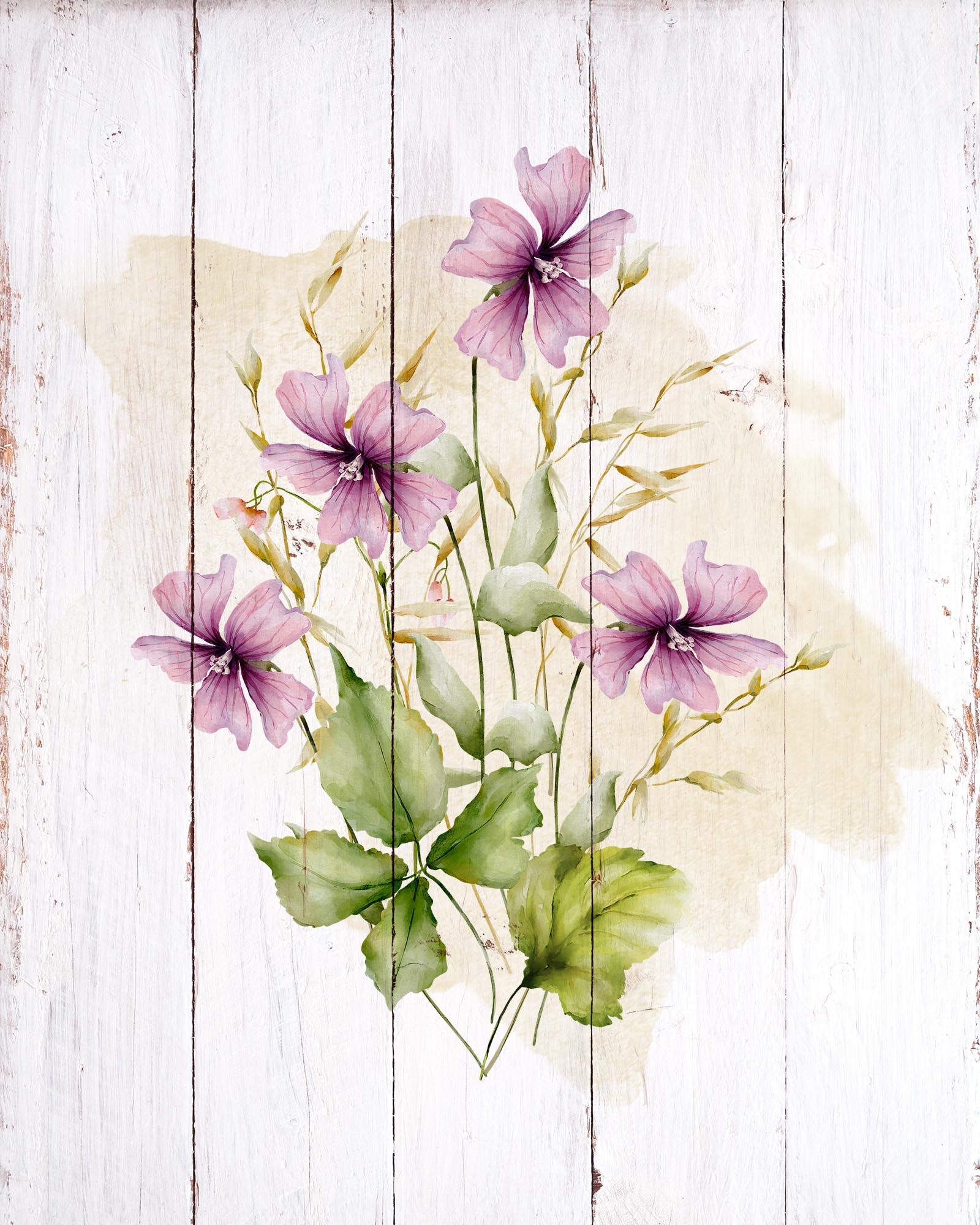 Free Printable Watercolor Botanical Wall Art Set Of Four The 