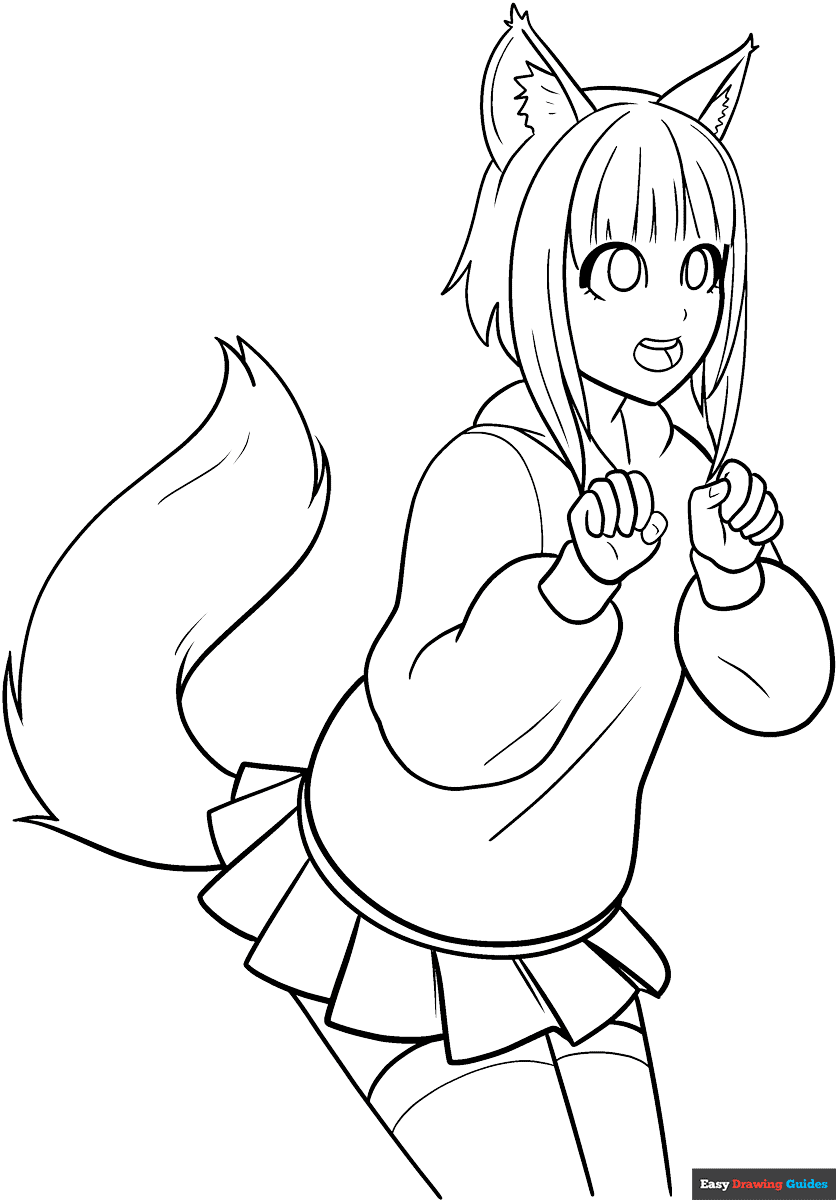 Free Printable Wolf Coloring Pages