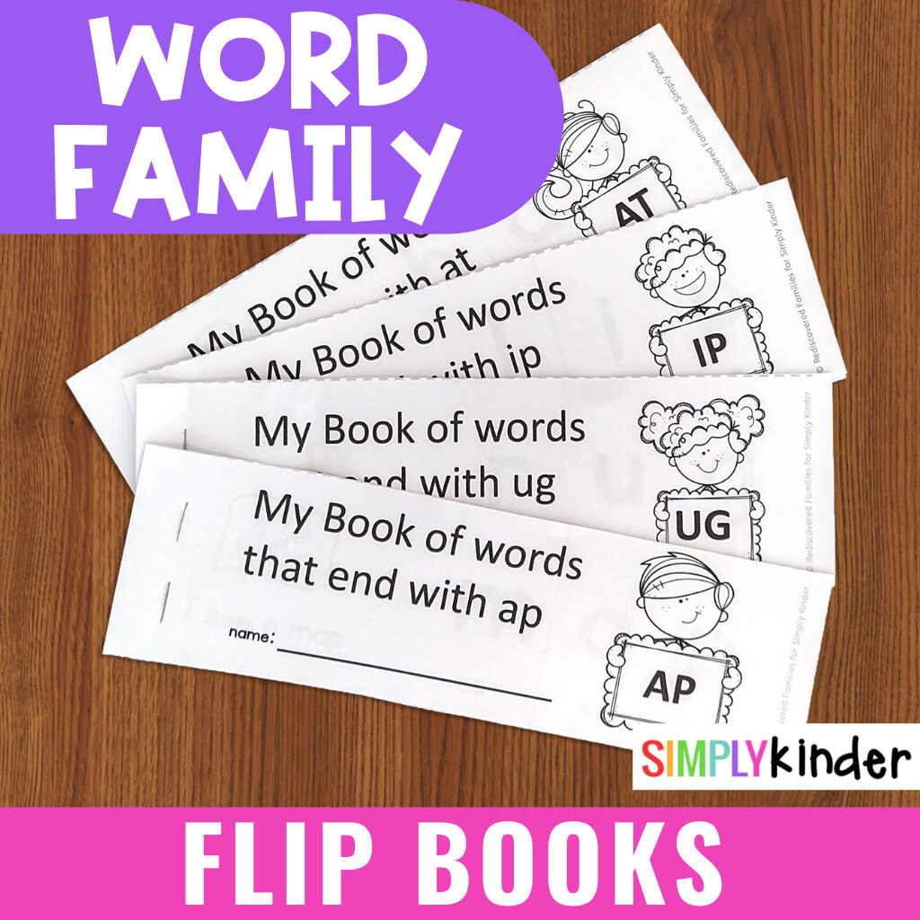 Free Printable Word Family Book Early Readers Will Love Simply Kinder