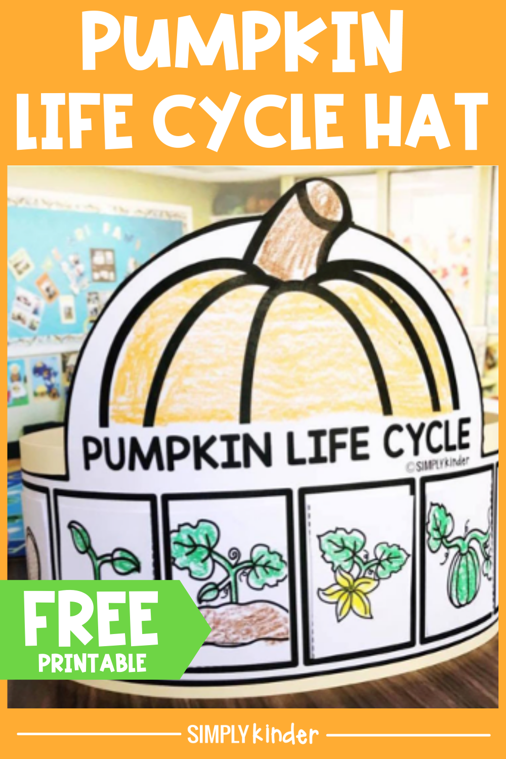 Free Pumpkin Life Cycle Printable