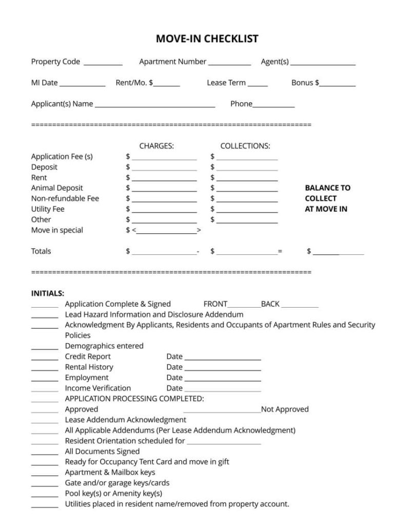 Free Rental Agreement Forms For Landlords PDF Templates