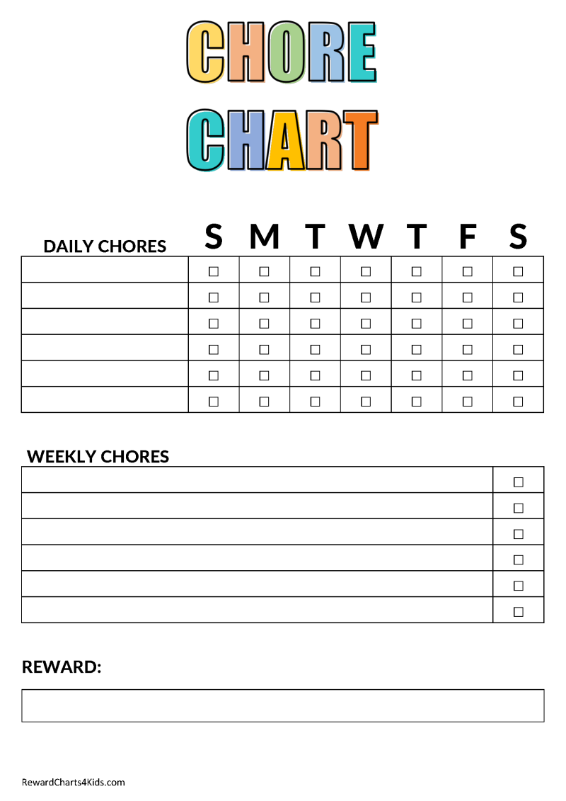 Free Printable Behavior Chart