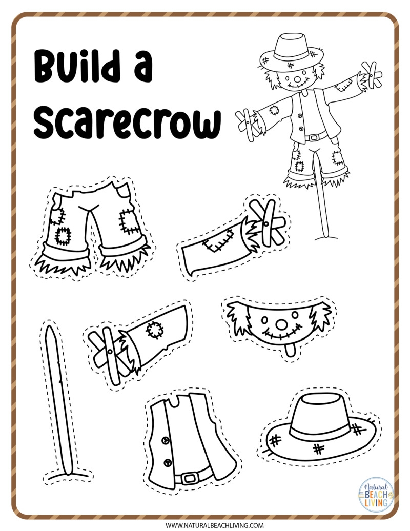 Free Scarecrow Pattern Printable