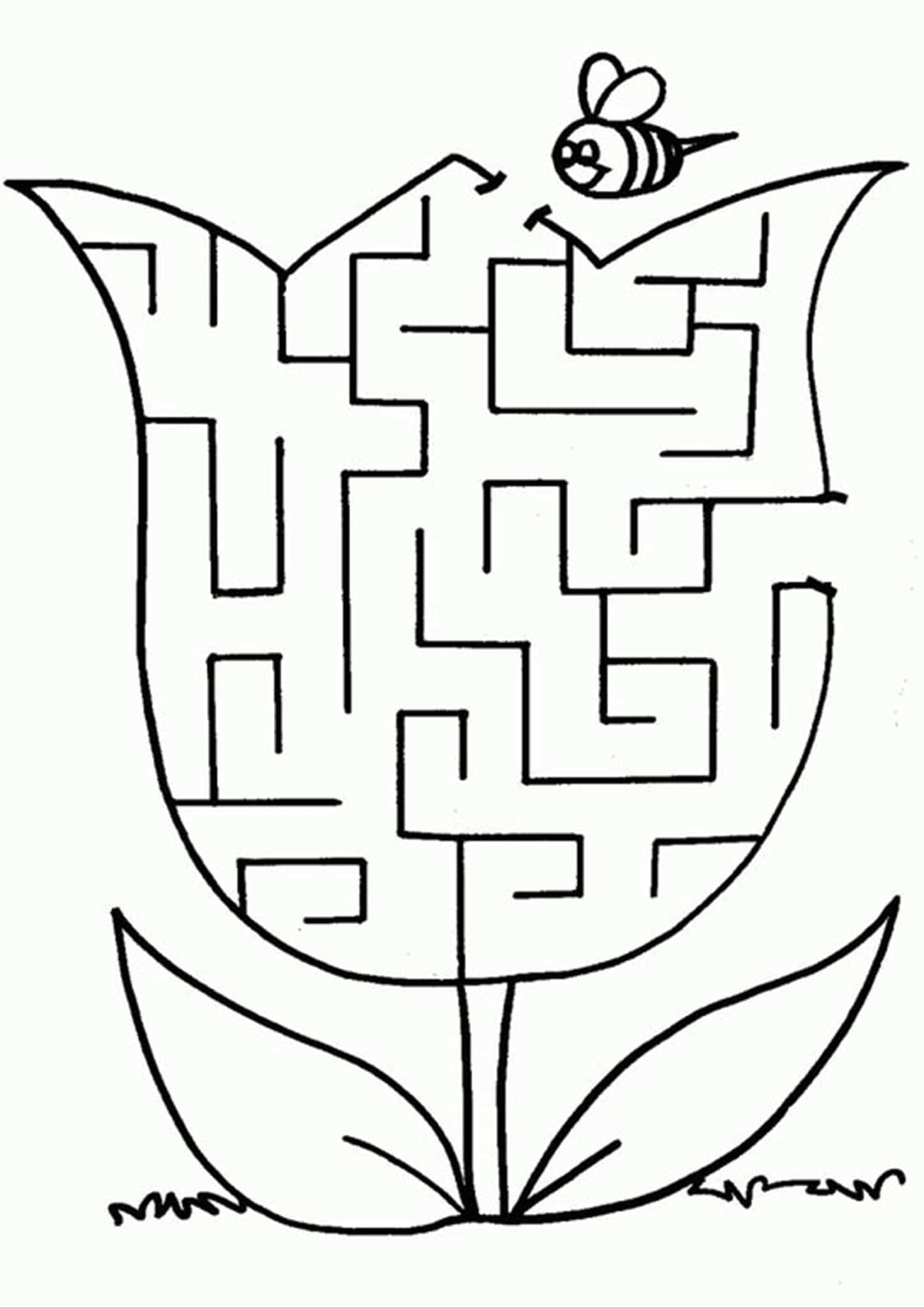 Free Simple Maze Printables For Preschoolers And Kindergartners 