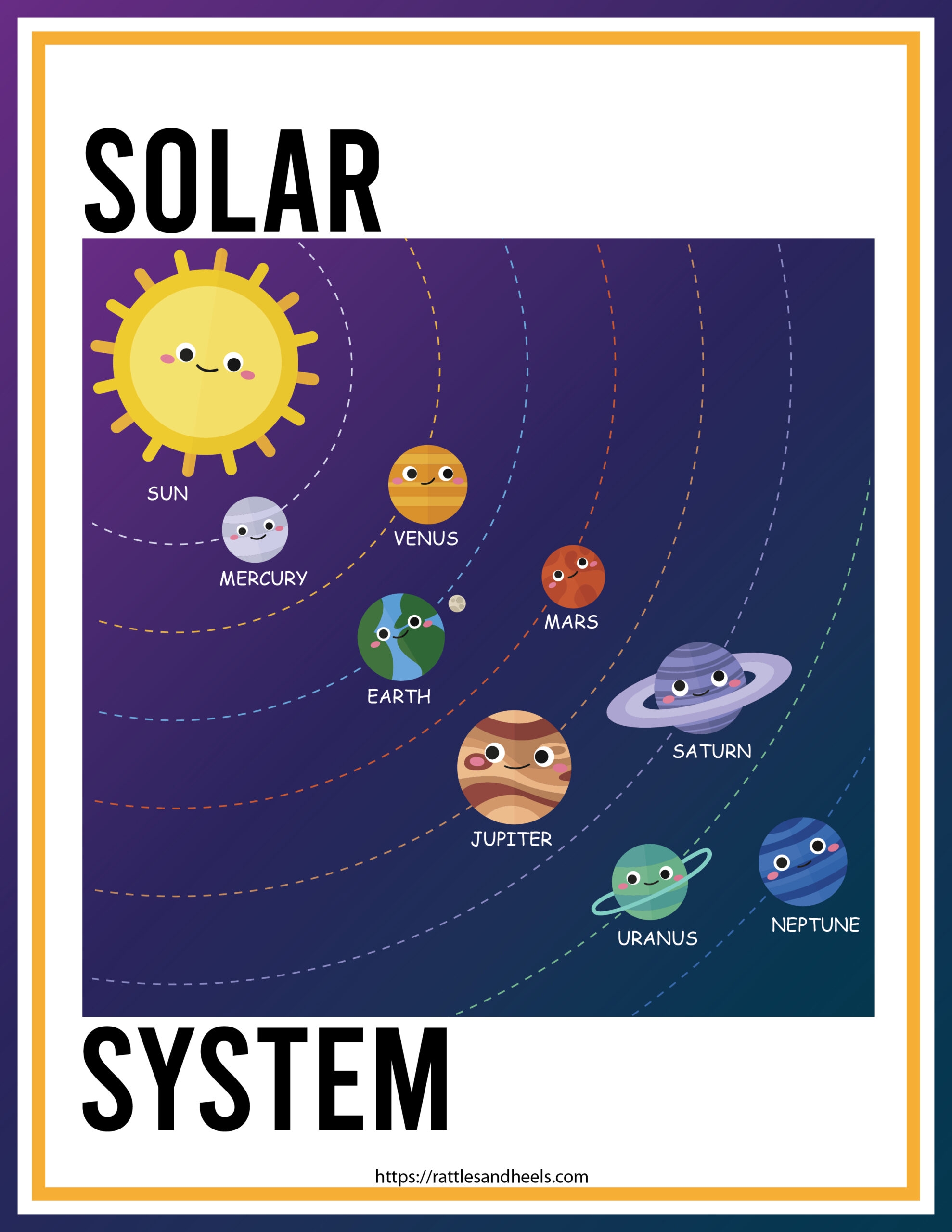 Free Printable Solar System