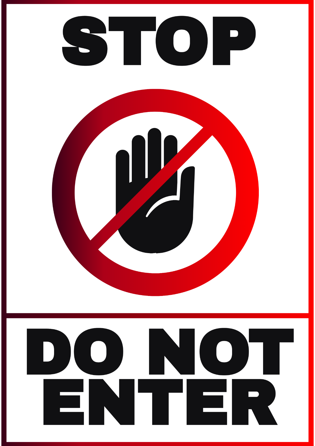 Free Stop Sign Printable