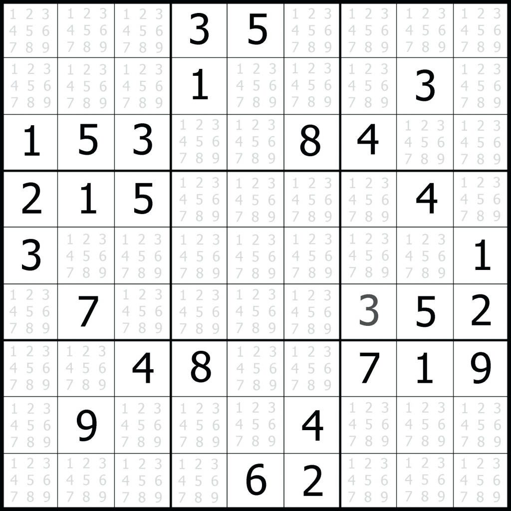 Free Sudoku Printables Karenlesscarnama1976 s Ownd