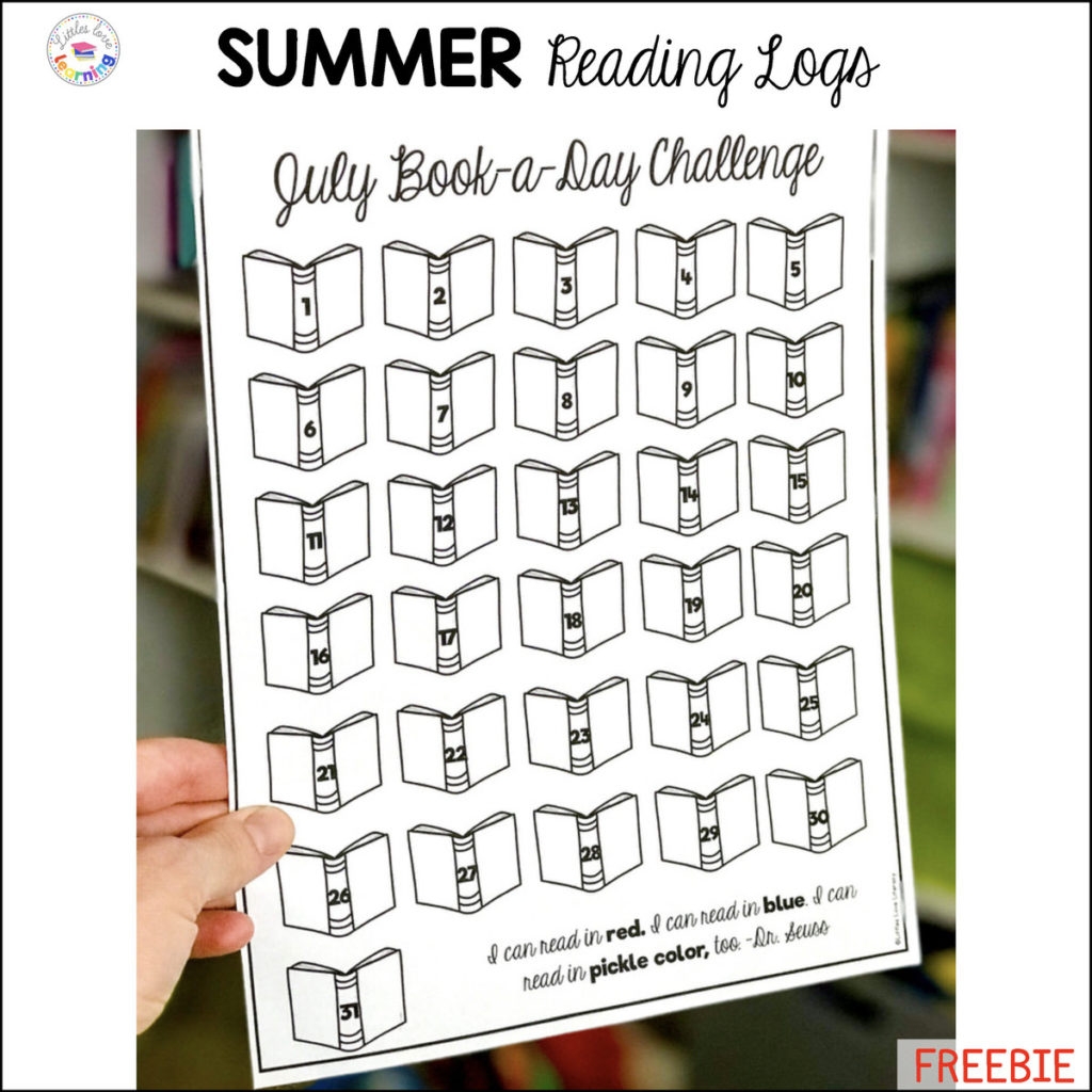 FREE Summer Reading Logs That Kids Will Actually Want To Use 