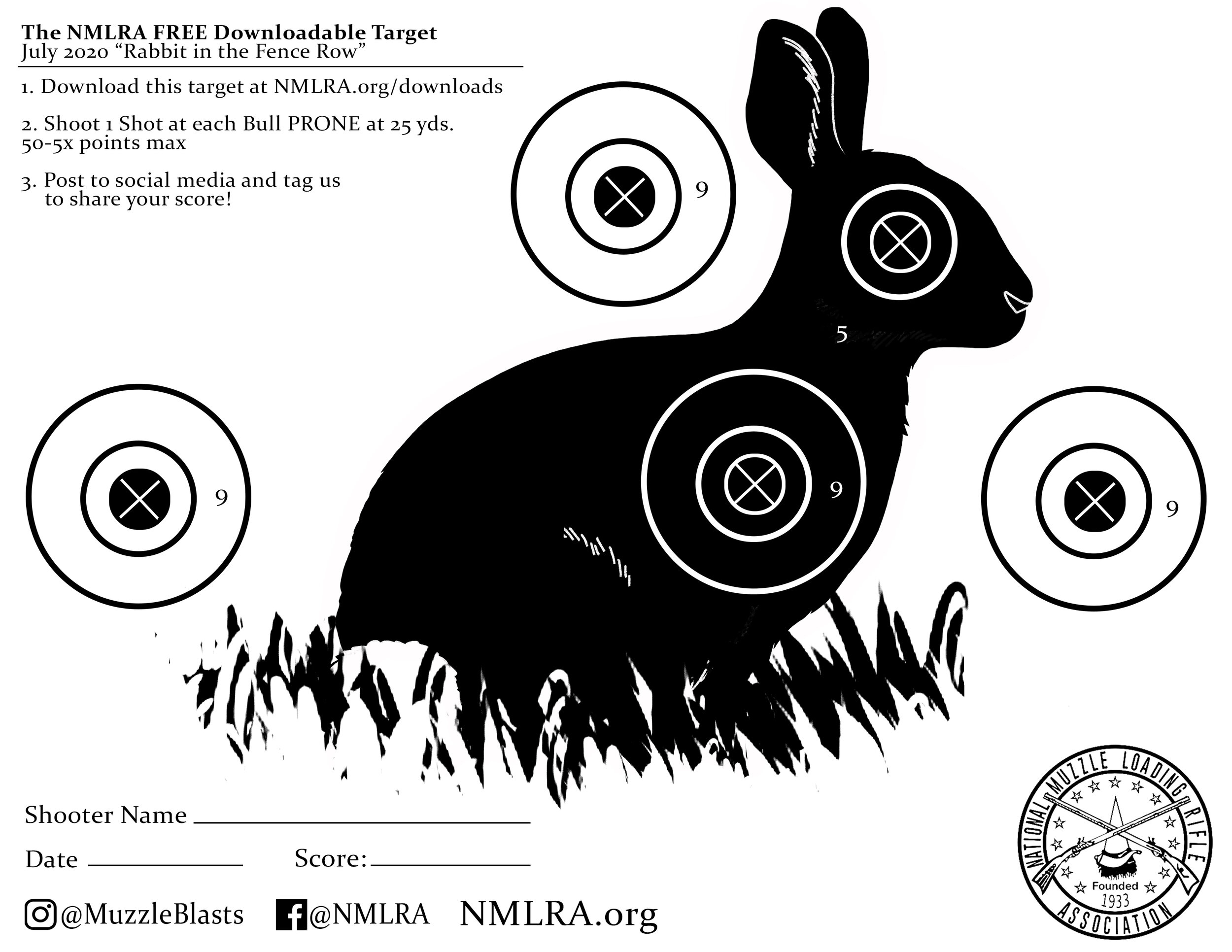Free Printable Targets For Shooting