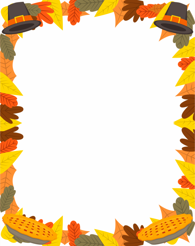 Free Thanksgiving Border Download Free Thanksgiving Border Png 
