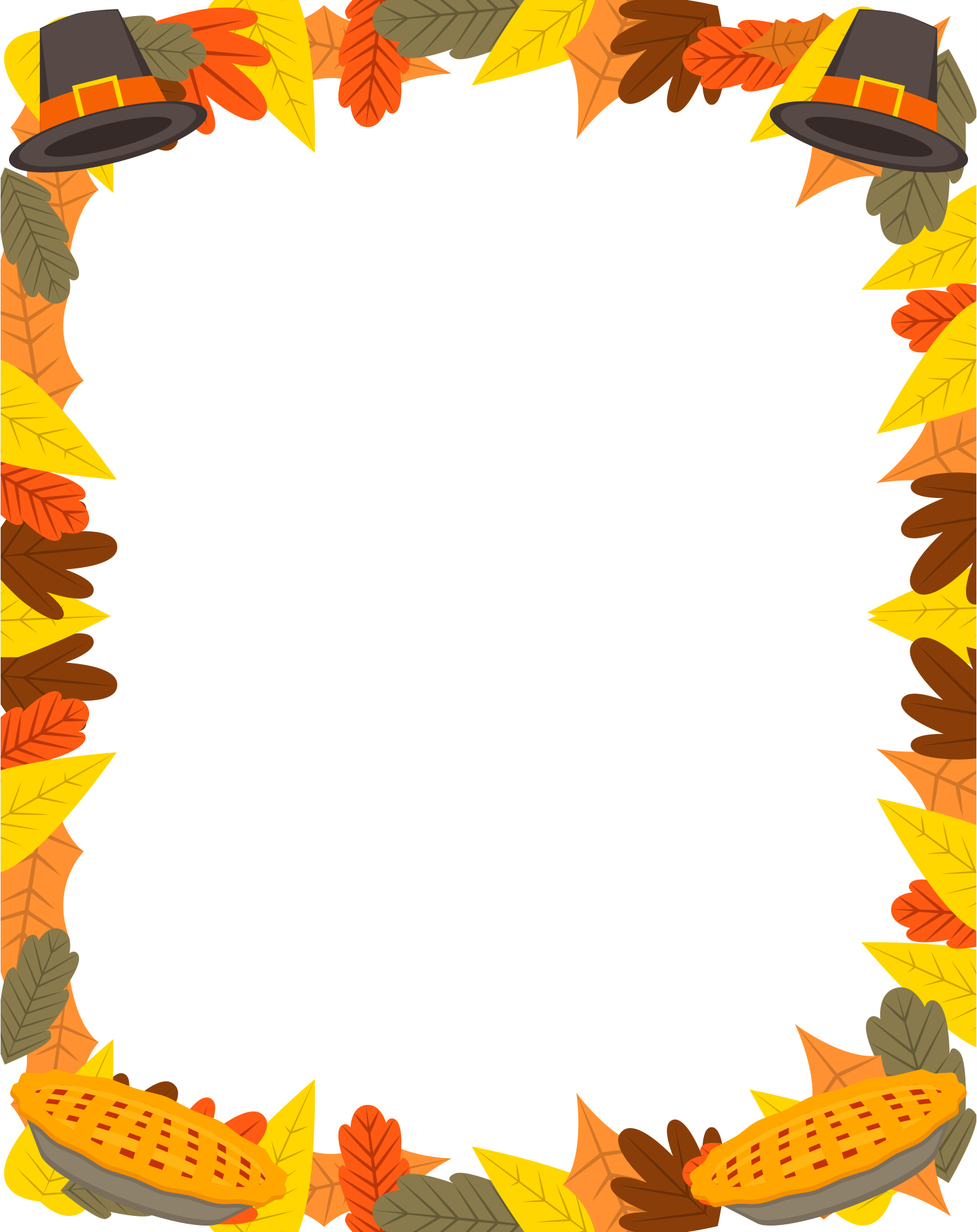 Free Thanksgiving Border Download Free Thanksgiving Border Png 
