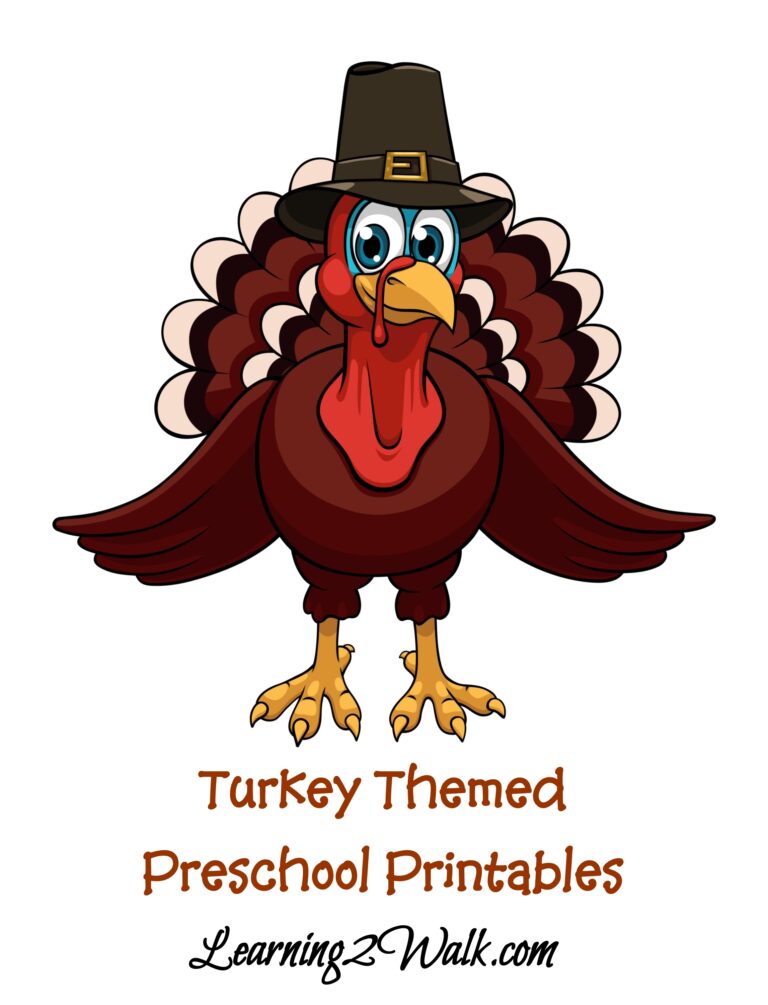 Free Thanksgiving Turkey Printables For Preschool Kids
