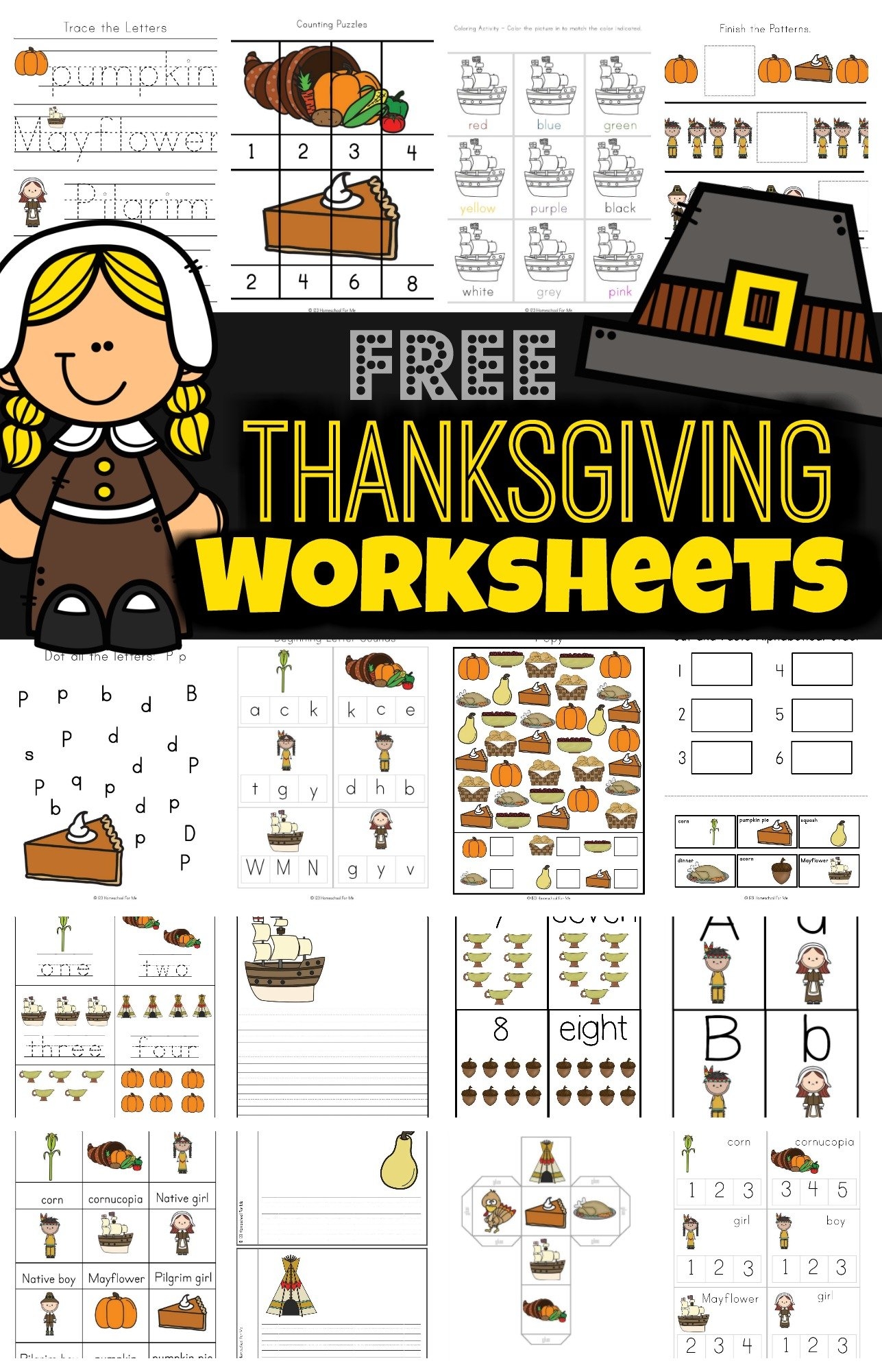 Free Printables For Thanksgiving