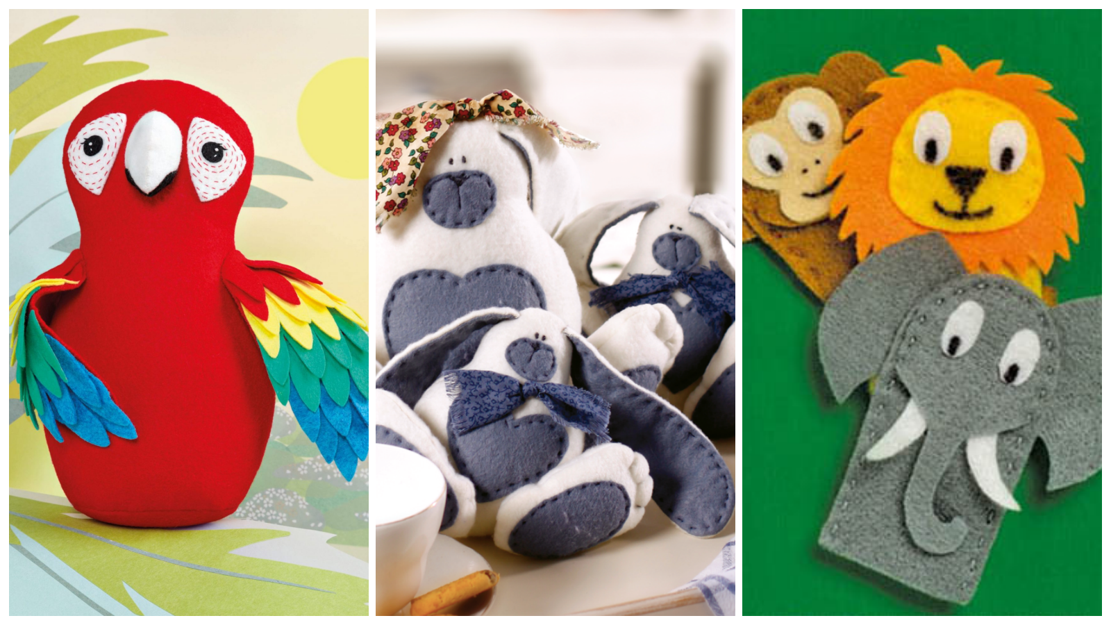 Free Toys To Sew 10 PDF Patterns To Download To Make Stuffed Animals