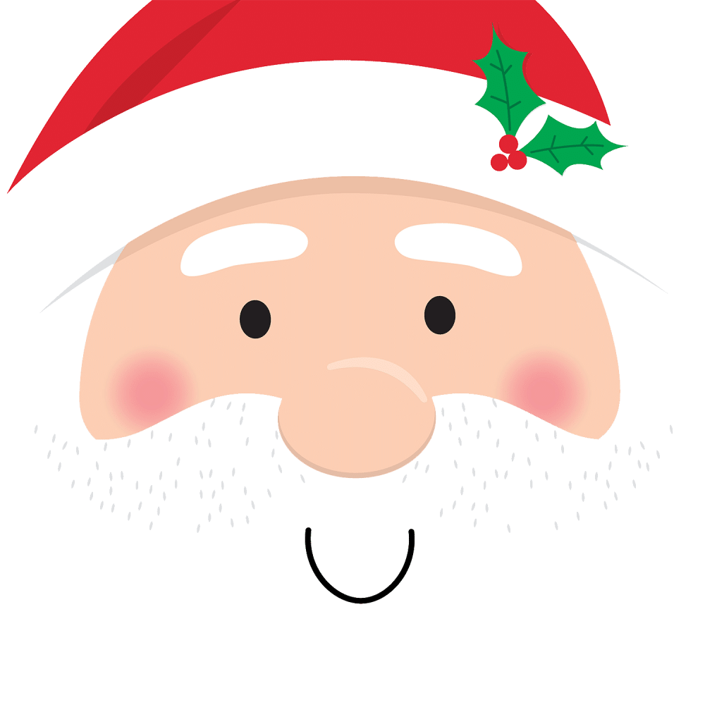 Free Santa Face Printable
