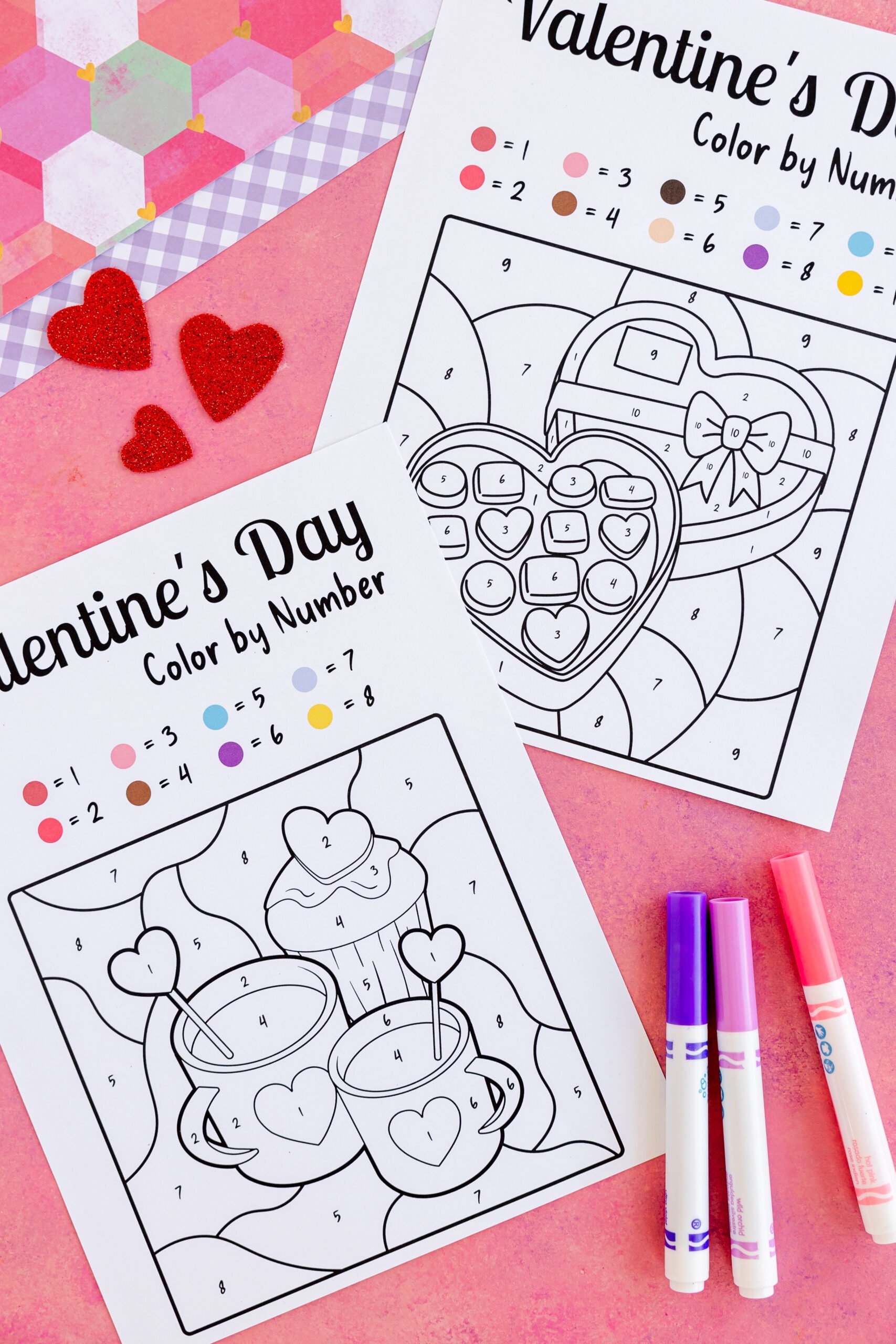 Free Valentine Printables To Color