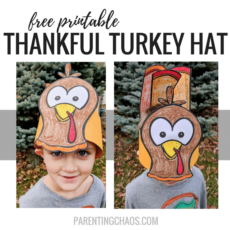 Free Turkey Printable For Kids