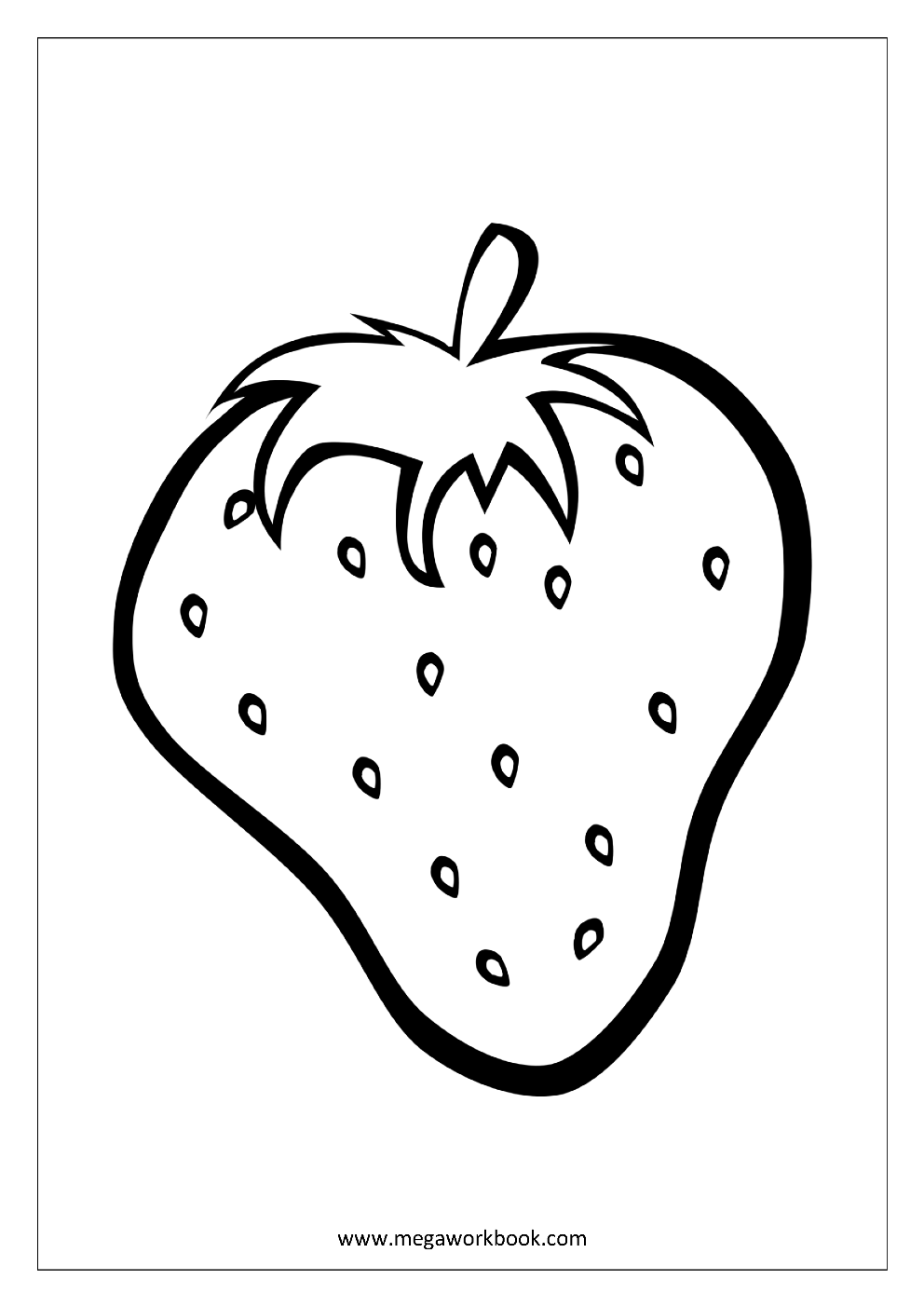 Fruit Coloring Pages Vegetable Coloring Pages Food Coloring 