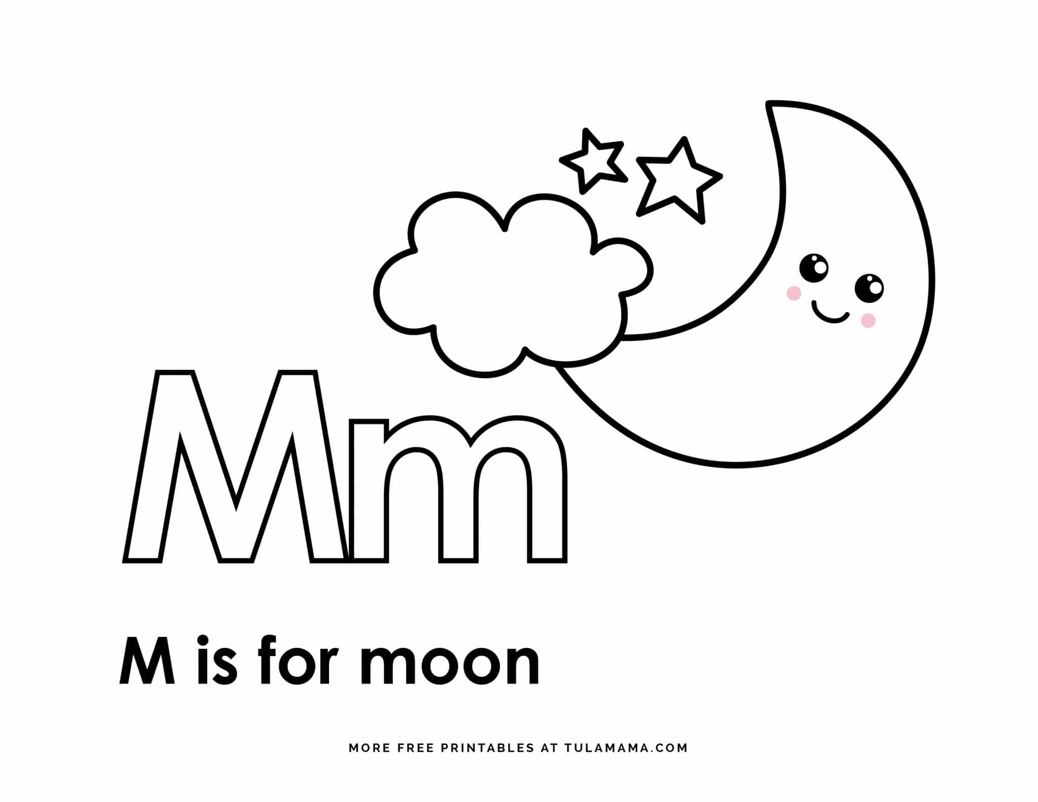 Fun Free U0026 Easy To Print Letter M Coloring Pages Tulamama