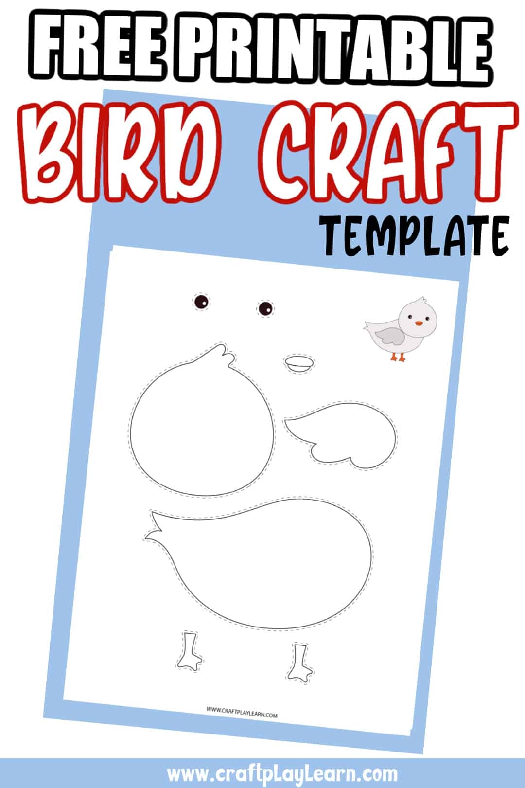 Free Printable Bird Template