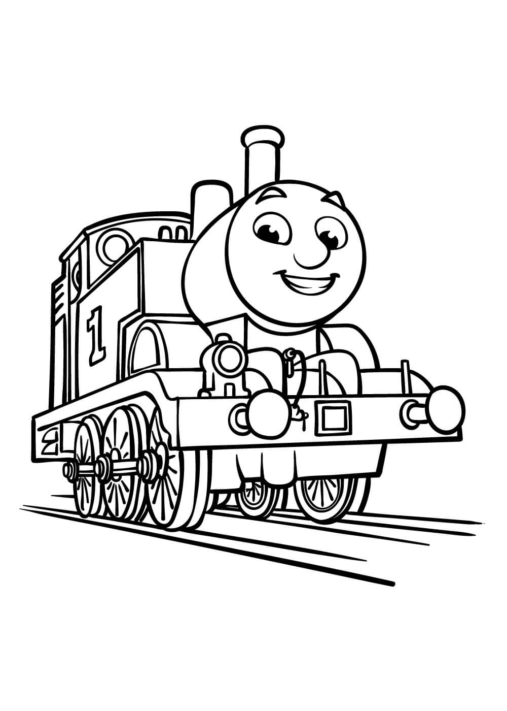 Fun Thomas The Train Coloring Page Download Print Or Color Online For Free