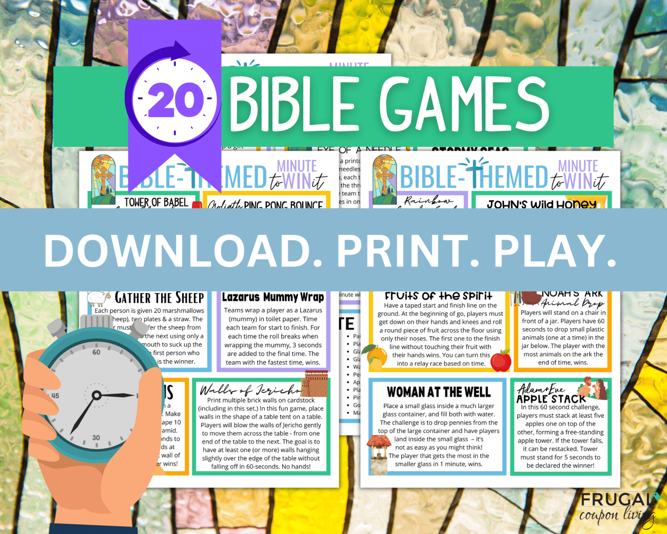 Fun U0026 Engaging Bible Minute To Win It Youth Group Games