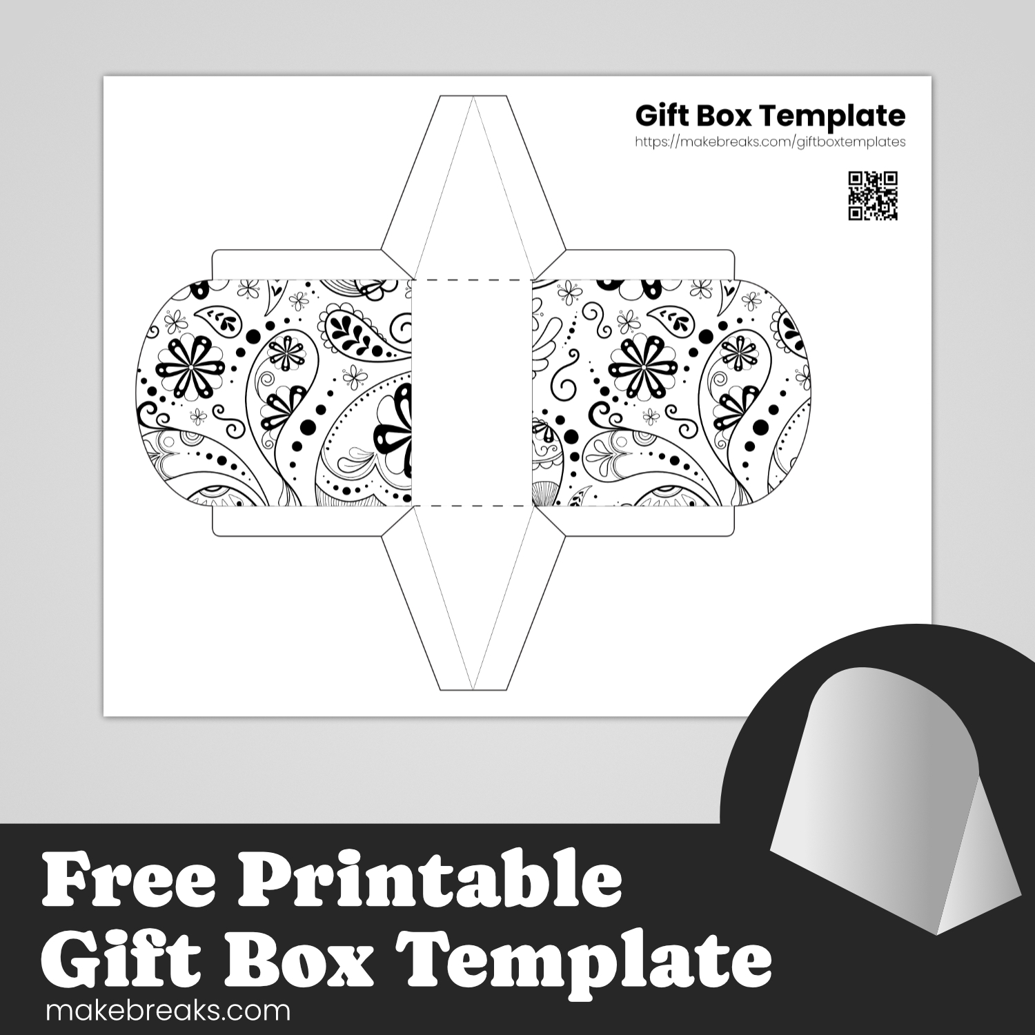 Box Template Printable Free