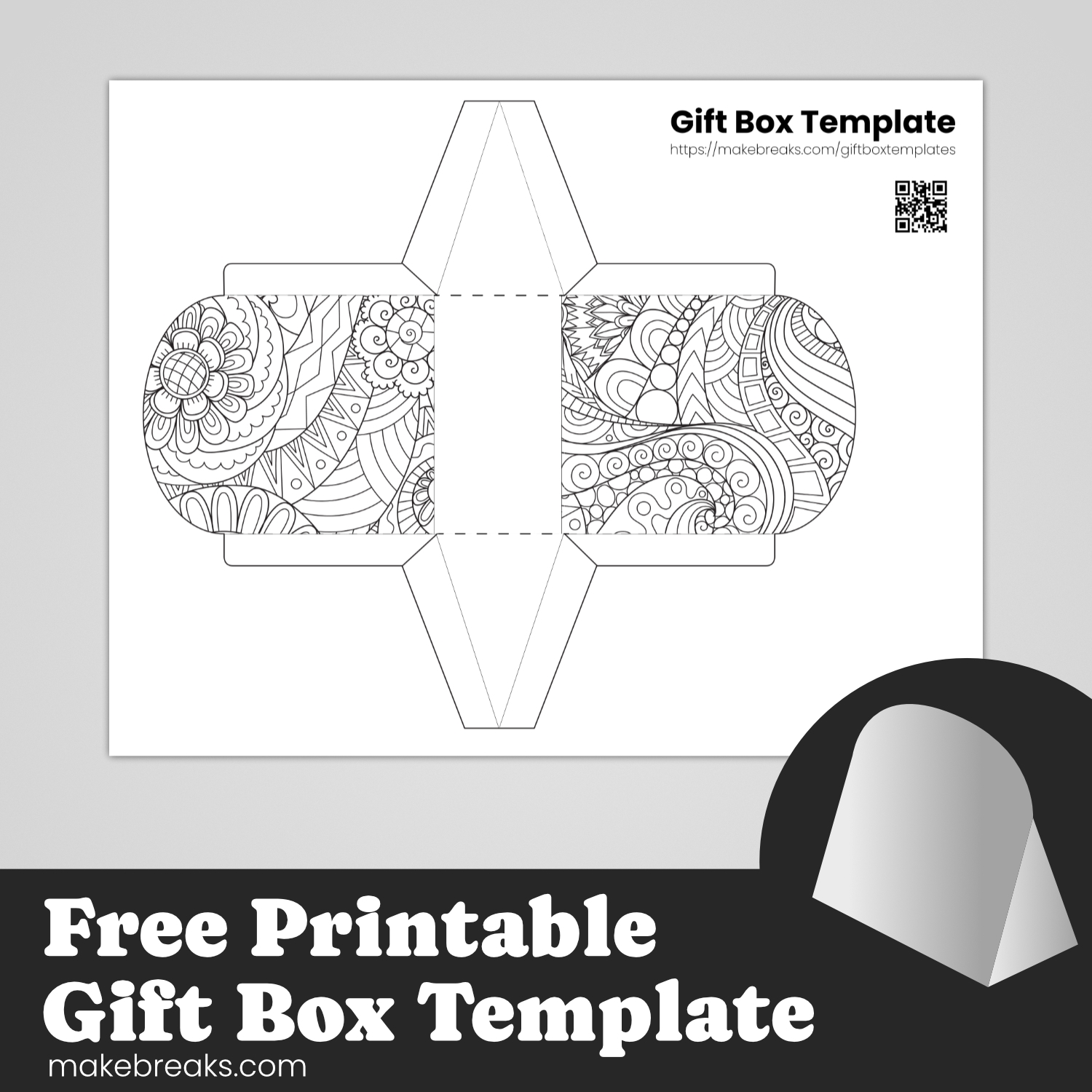 Gift Box Templates Free Printable