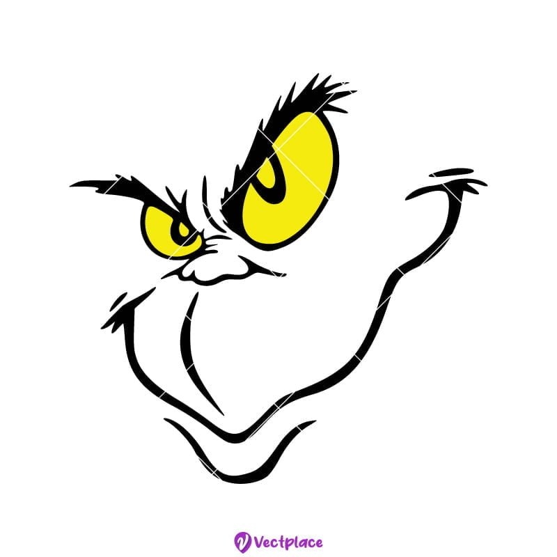Free Printable Grinch Face