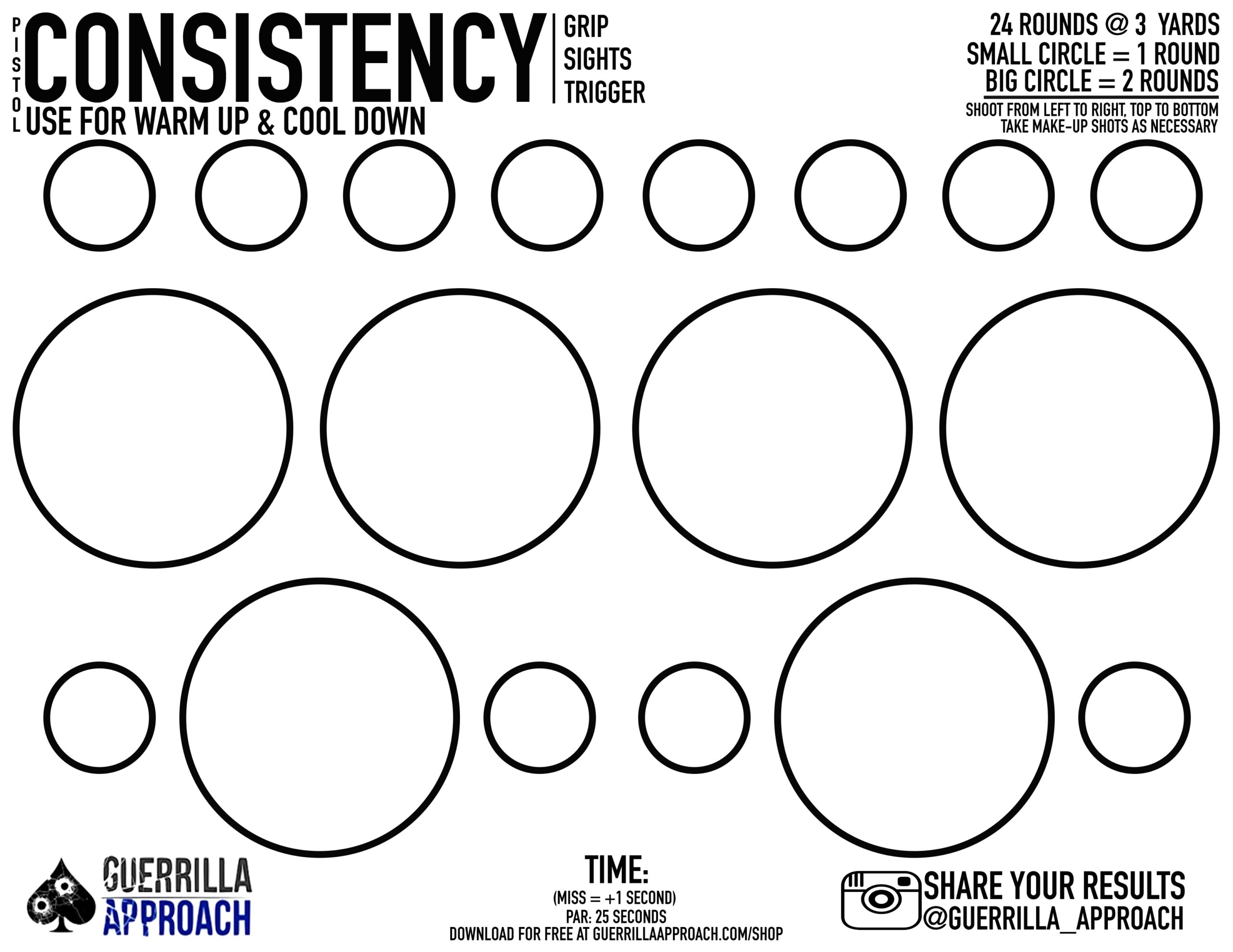 Guerrilla Approach LLC CONSISTENCY TARGET Download 